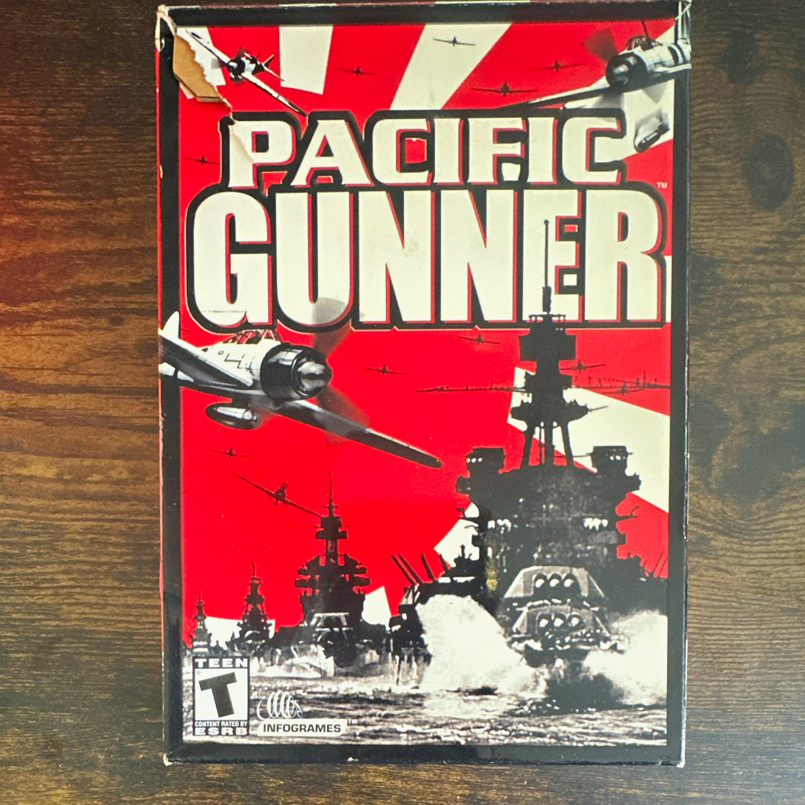 Infogrames Pacific Gunner (PC) CD-ROM Video Game Shooter T-Teen 2002
