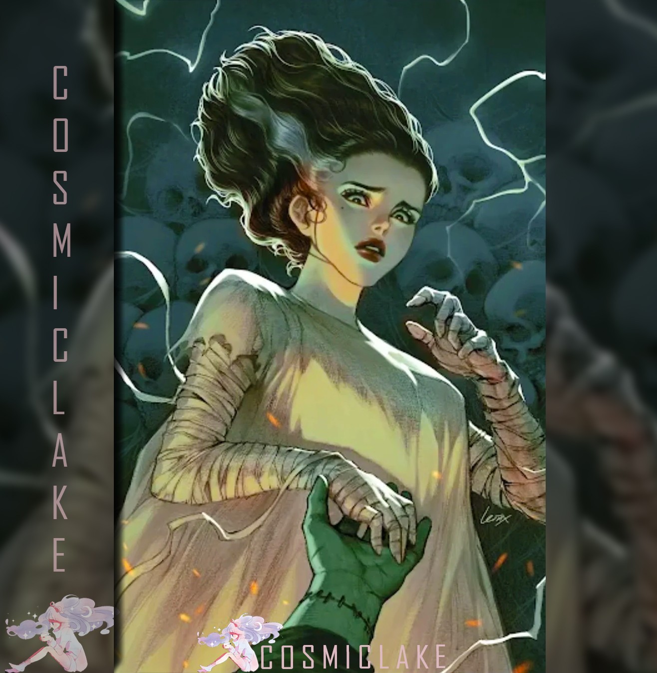 Bride Of Frankenstein Lives #1 Leirix Li Virgin Variant Ltd 700 Presale 10/28☆