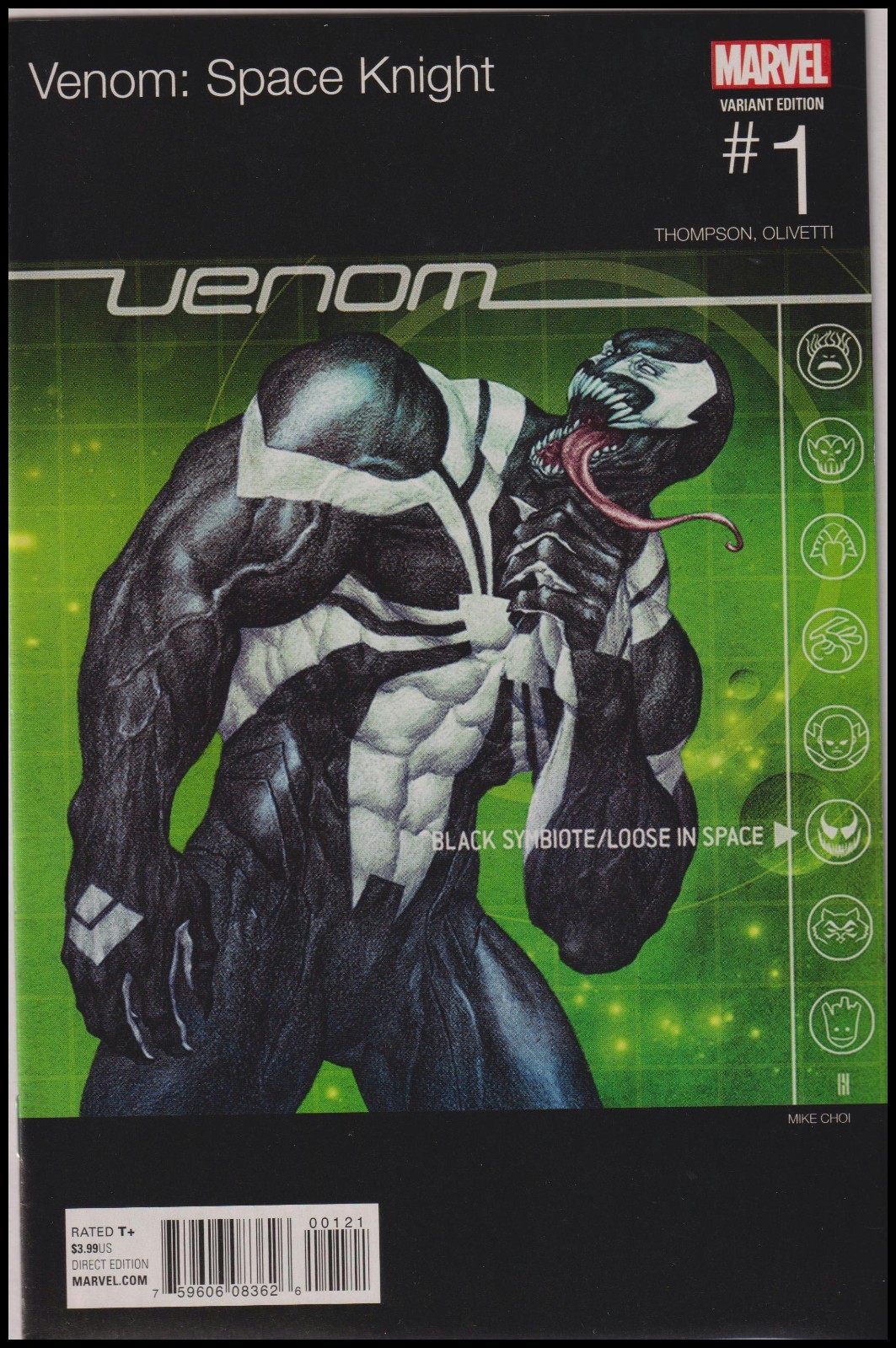Venom: Space Knight #1B Mike Choi Hip-Hop Variant