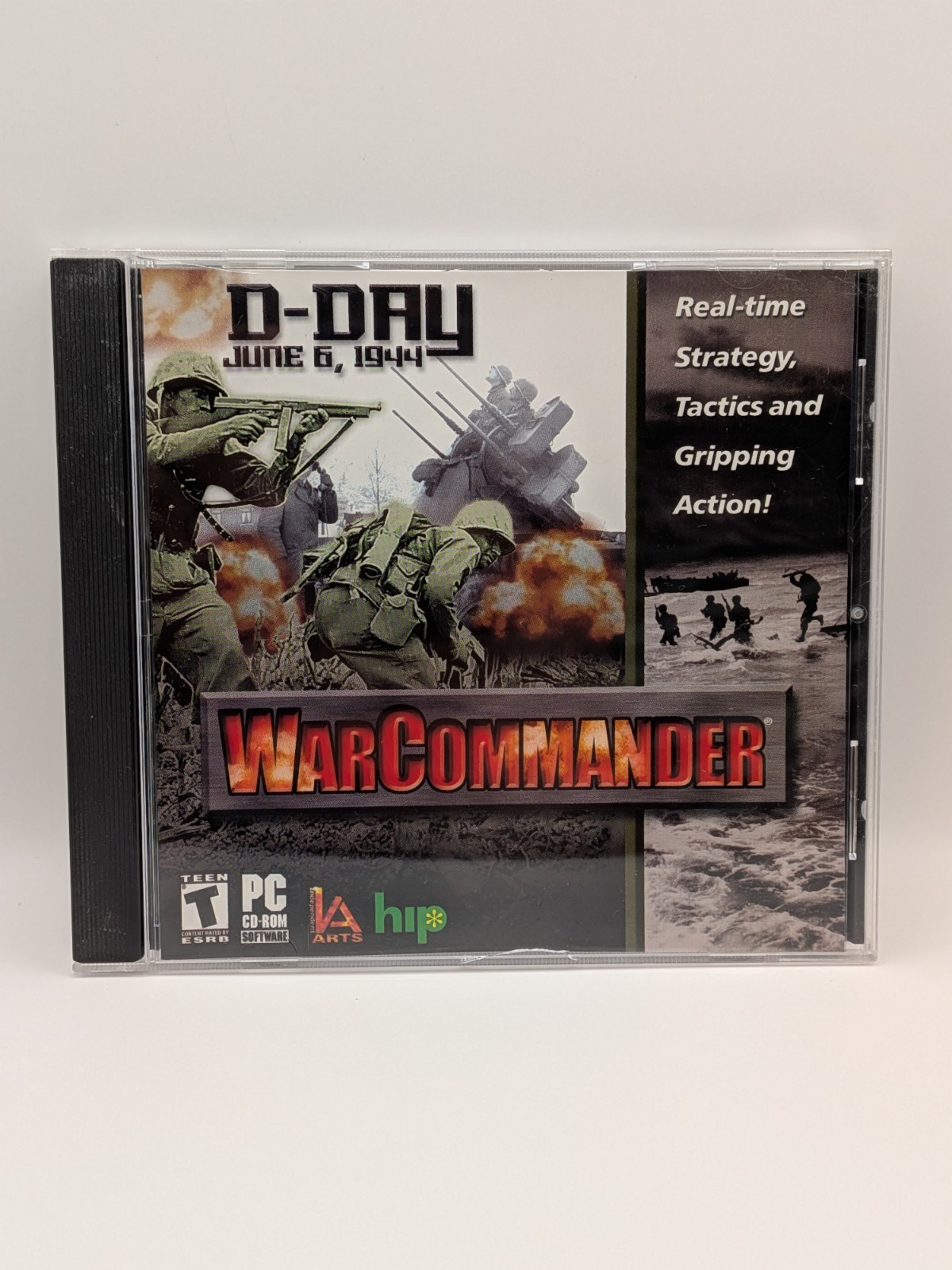 WarCommander D-Day June 6 1944 PC CD-ROM WWII Strategy Game World War II