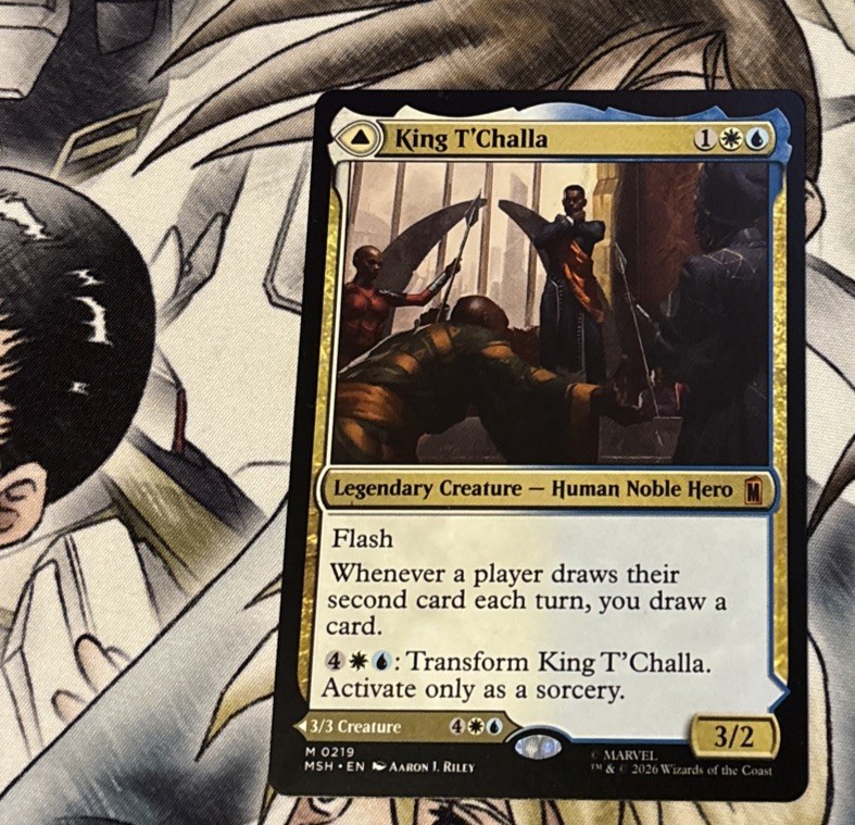 King T\'Challa, Black Panther, Hope Enduring | MTG: MSH Marvel Super Heroes 