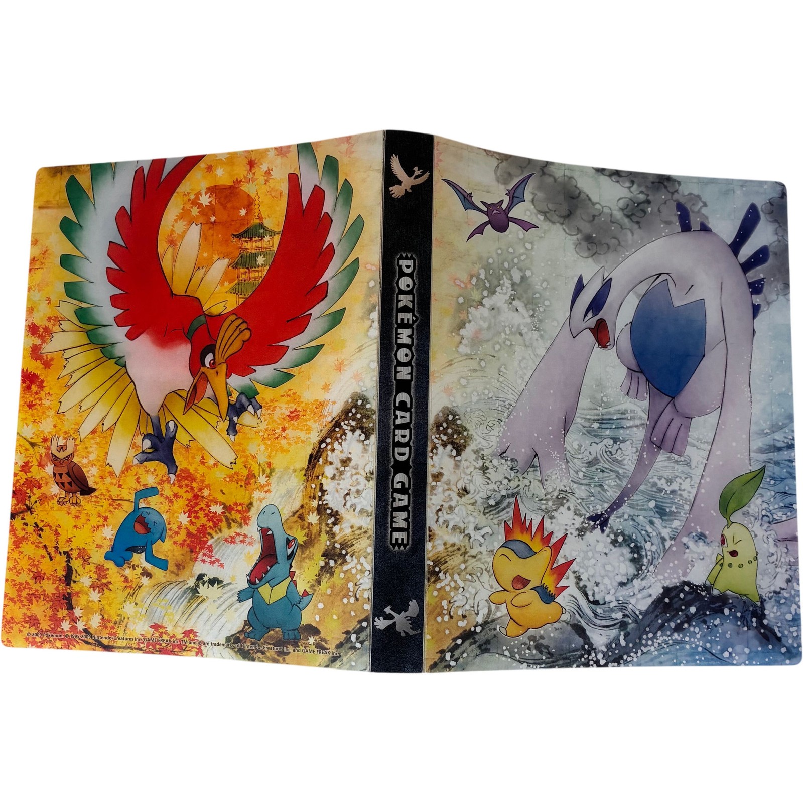 Pokemon Legend Official Collection File Binder Ho-Oh and Lugia Design
