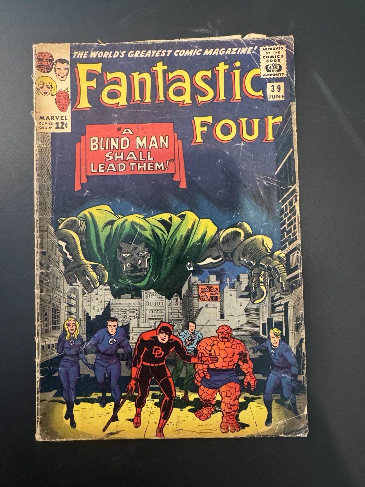 Fantastic Four #39 (Marvel Comics June 1965)
