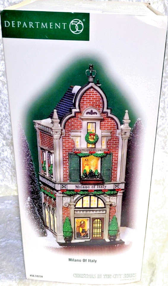 Department 56 Christmas In The City - Milano of Italy #59238 - NEW