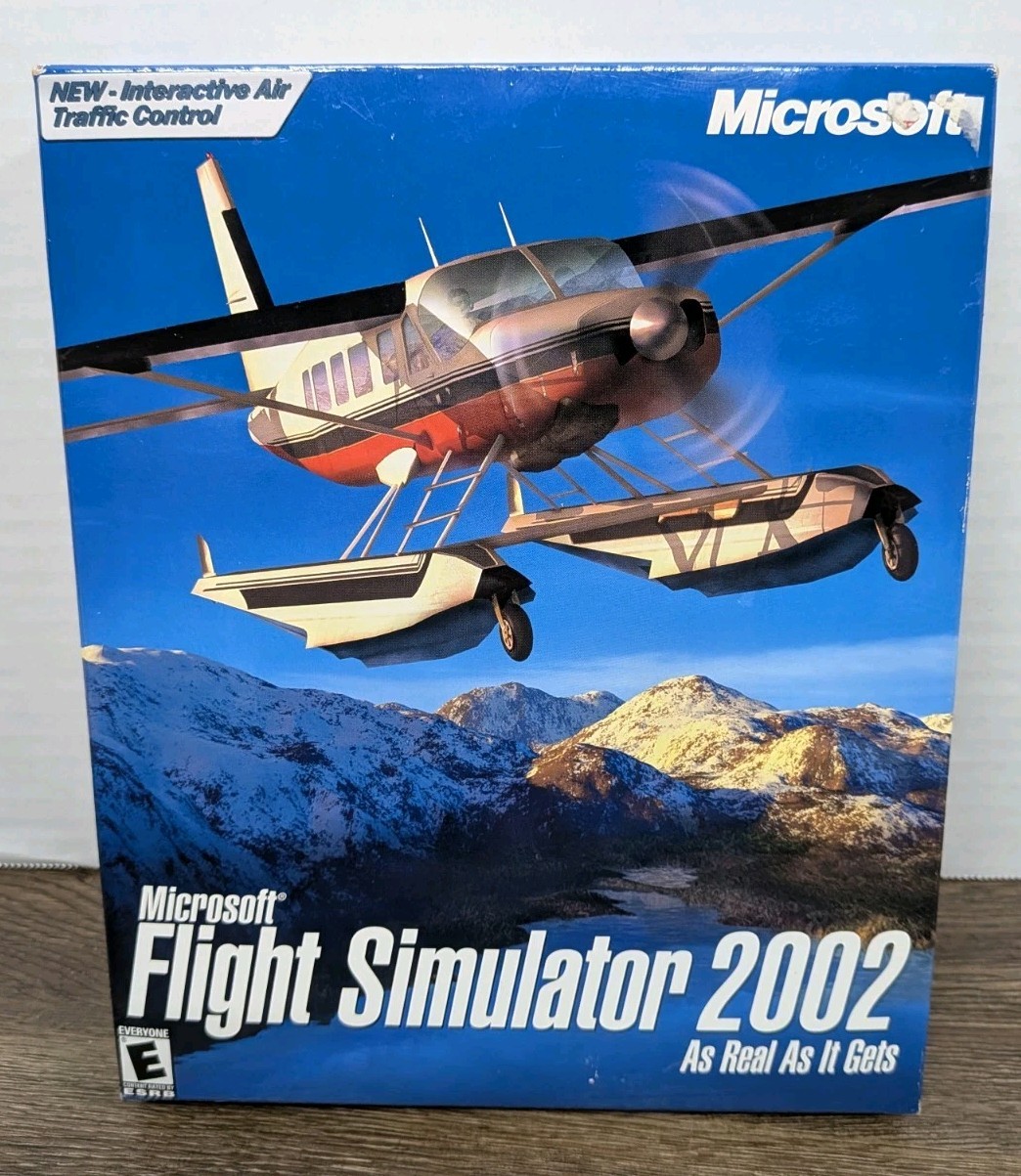 Microsoft Flight Simulator 2002 (PC, 2001) Computer Vintage Box Box NEW Sealed