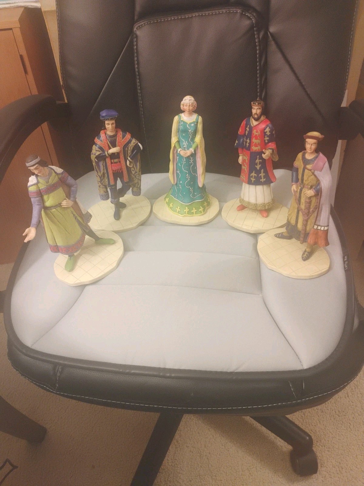 Lot Of 5 Biblical Characters. King David, Queen Esther, 8 in Tall & 4 in Wide