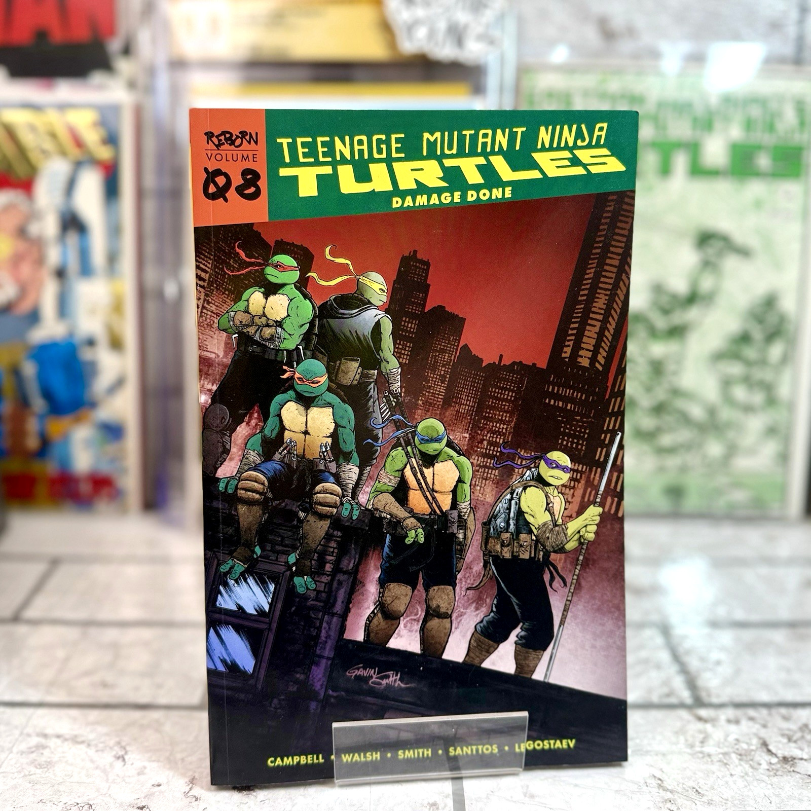 Teenage Mutant Ninja Turtles: Reborn Vol. 8 - Damage Done TPB (2024)