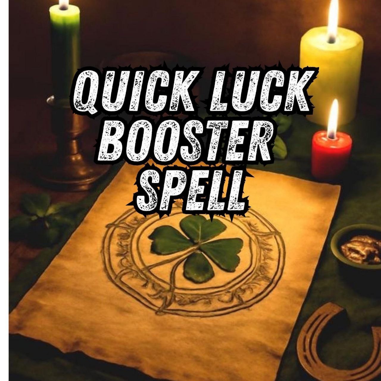 Quick Luck Booster Spell - Attract Fast Good Fortune and Open the Path