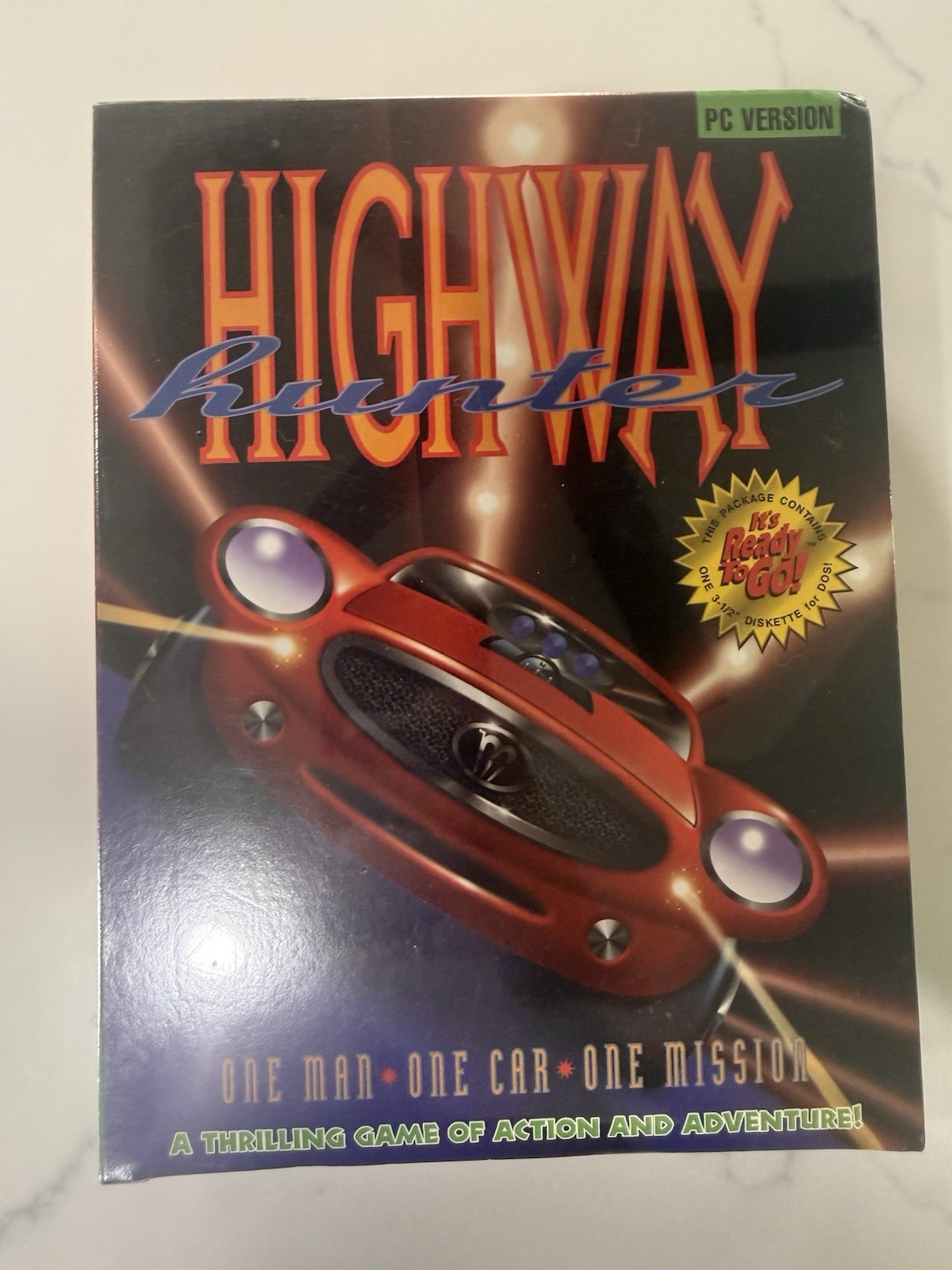 Highway Hunter PC 1994 Video Game New Sealed  3.5 Diskette Rare Vtg