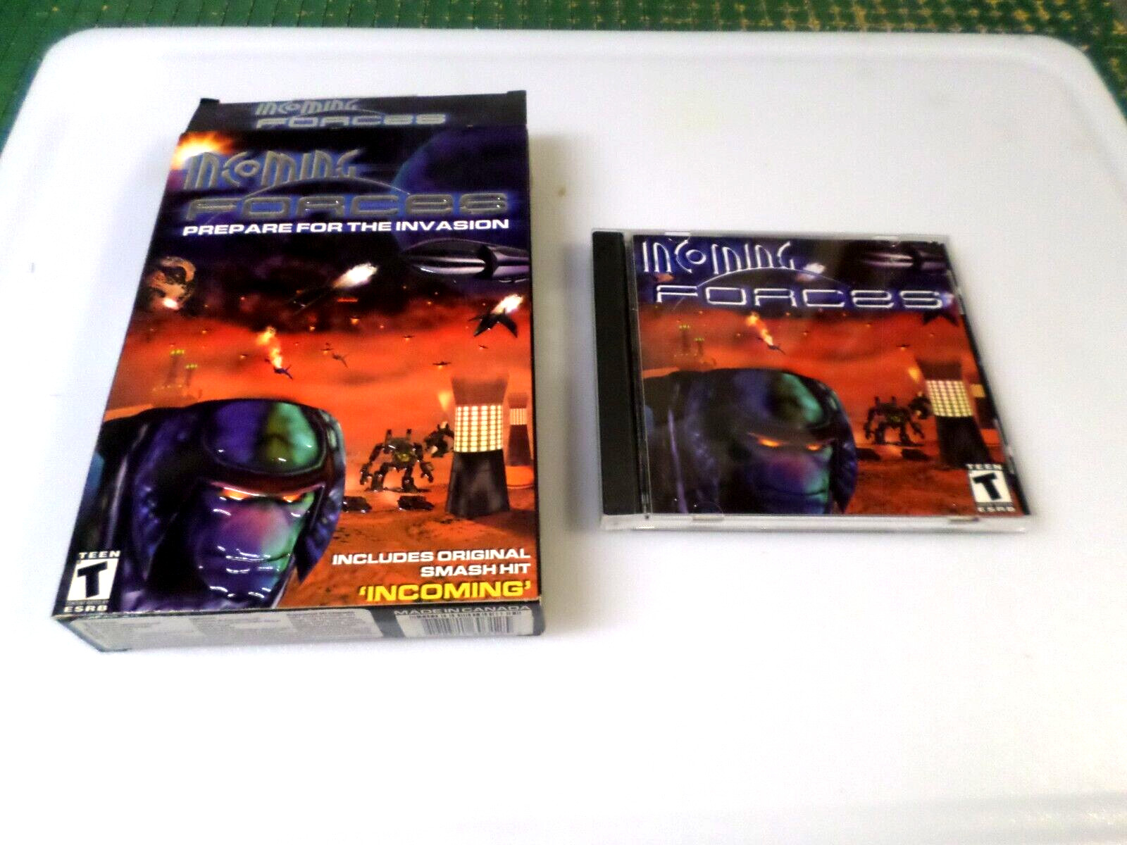 INCOMING FORCES - (PC, CD-ROM) - SMALL BOXED GAME