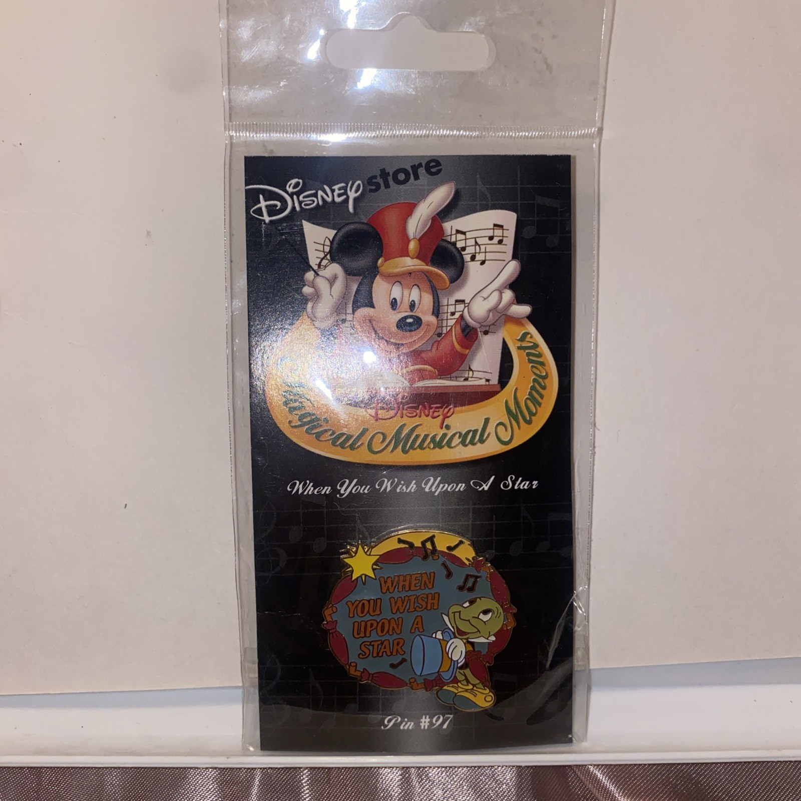 Disney \'When You Wish Upon A Star\' Jiminy Cricket Magical Musical Moment #97