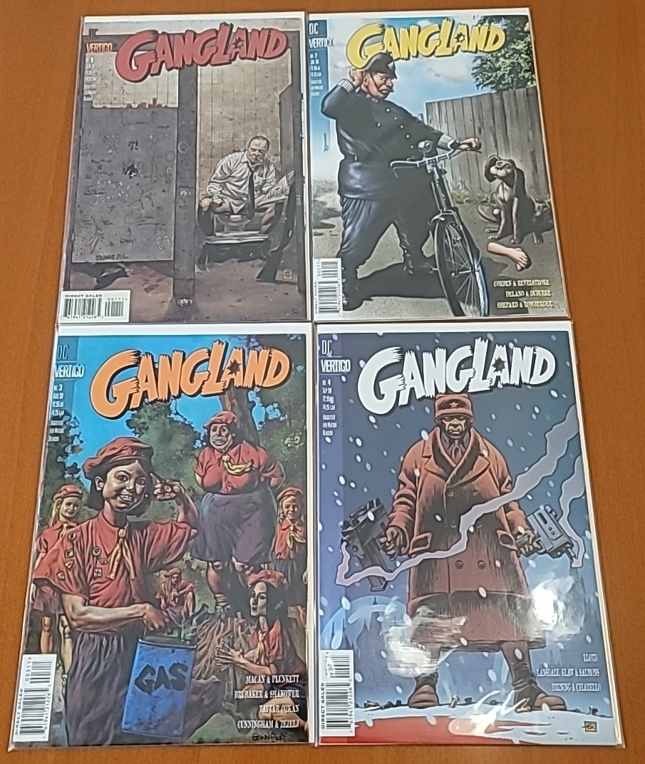 Gangland #1-4 (1998/2000) Complete Vertigo Set