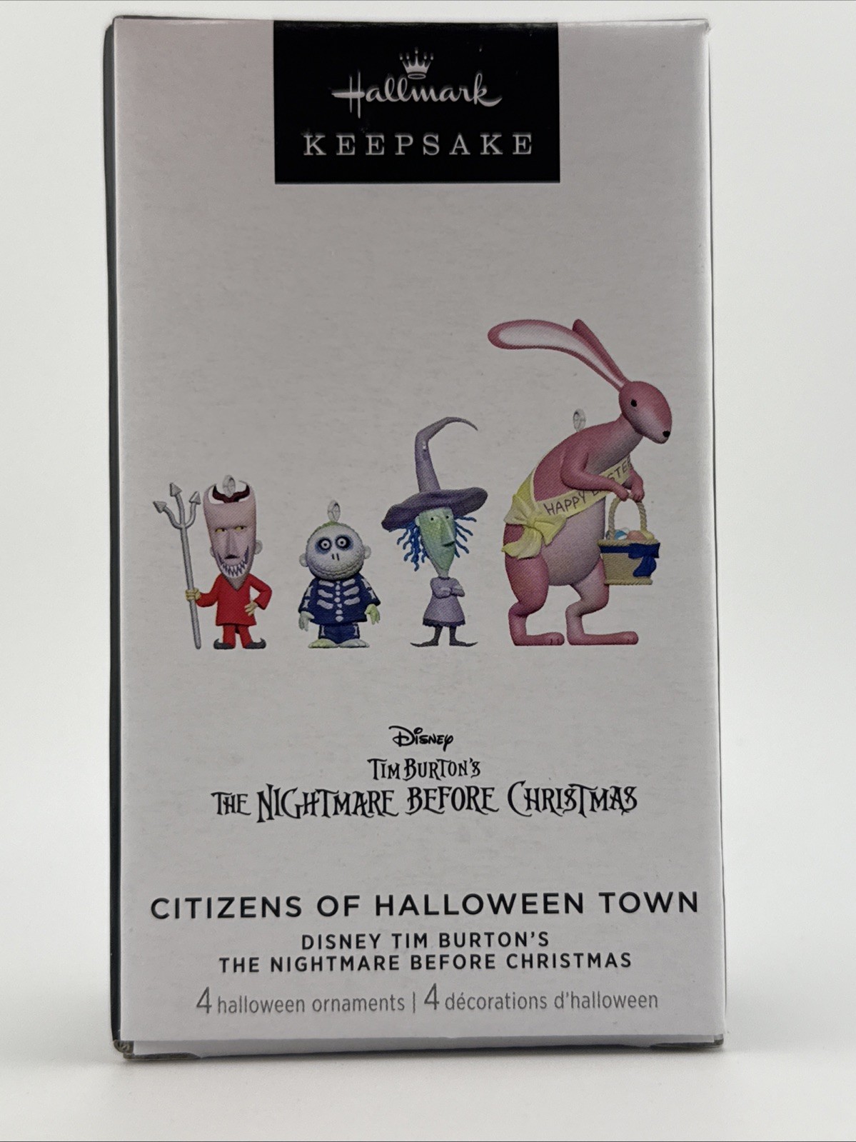 2026 Hallmark Disney Nightmare Citizens of Halloweentown set of 4 ornaments