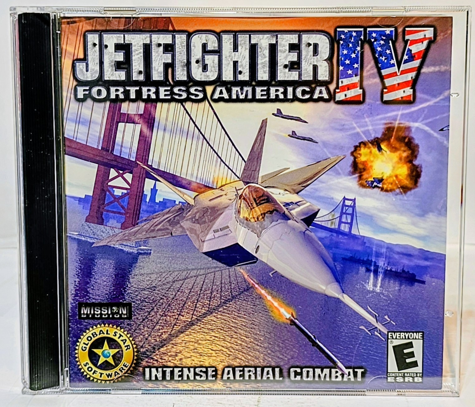 Jetfighter IV: Fortress America (Windows PC CD-ROM, 2002) Flight Simulator Game