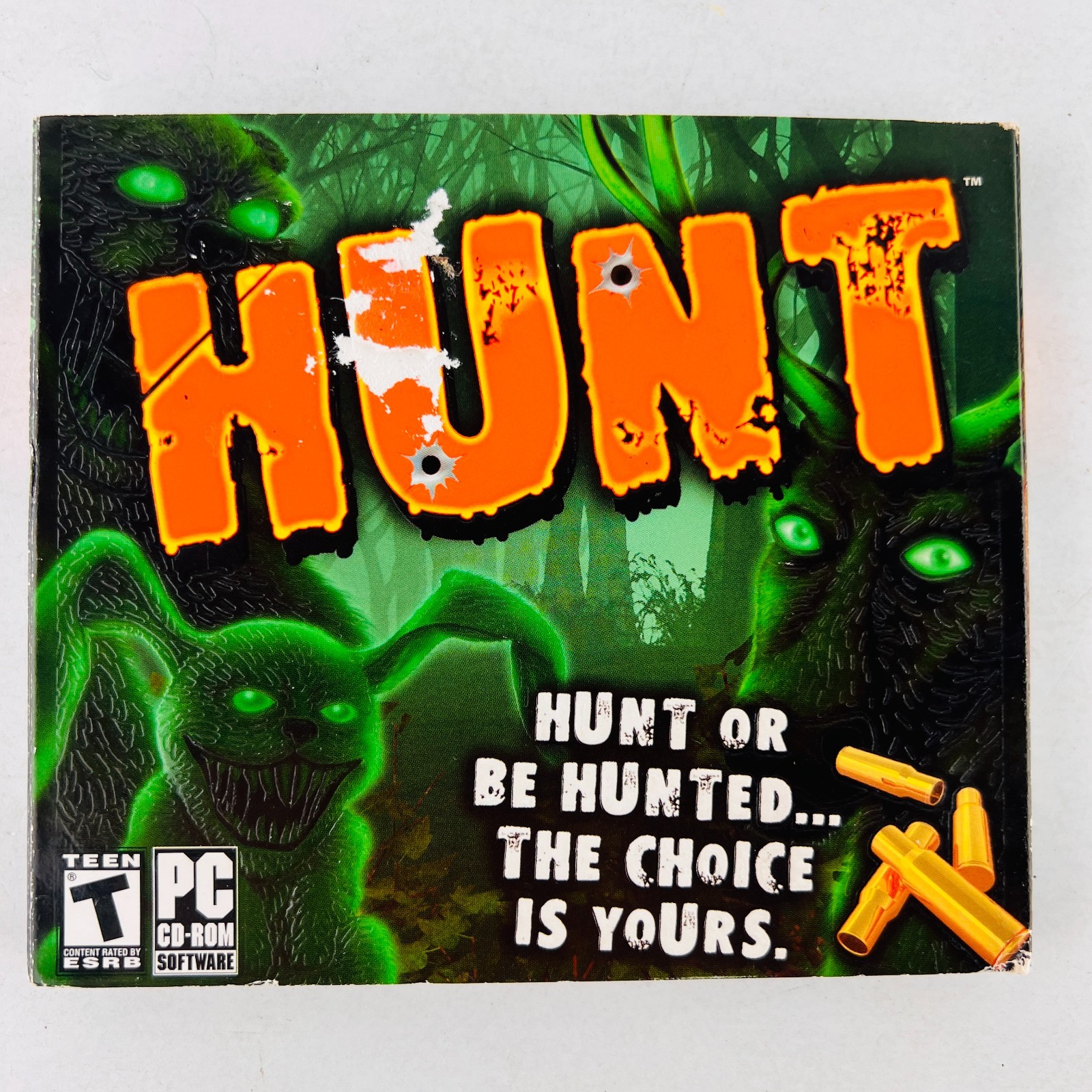 Hunt or Be Hunted PC CD ROM Video Game Simulation PC Win New Sealed Software