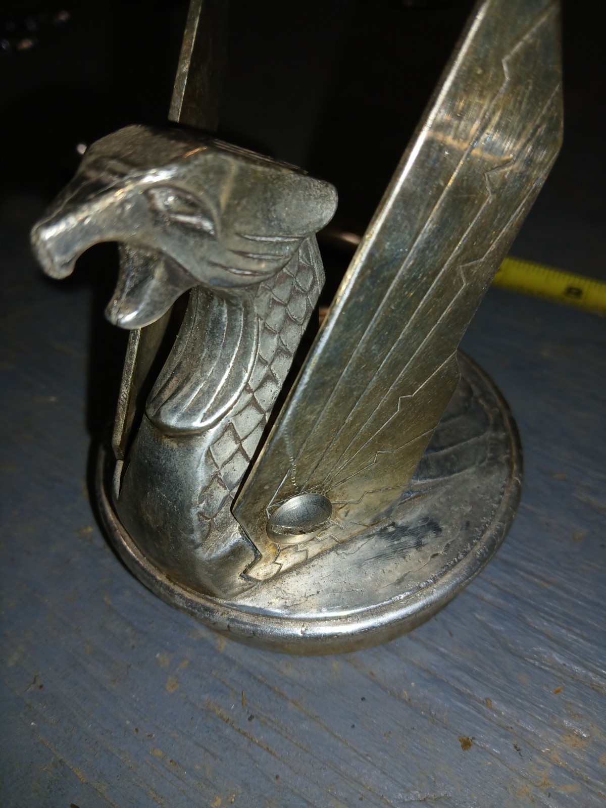 VINTAGE MOTO METER WINGED RADIATOR CAP