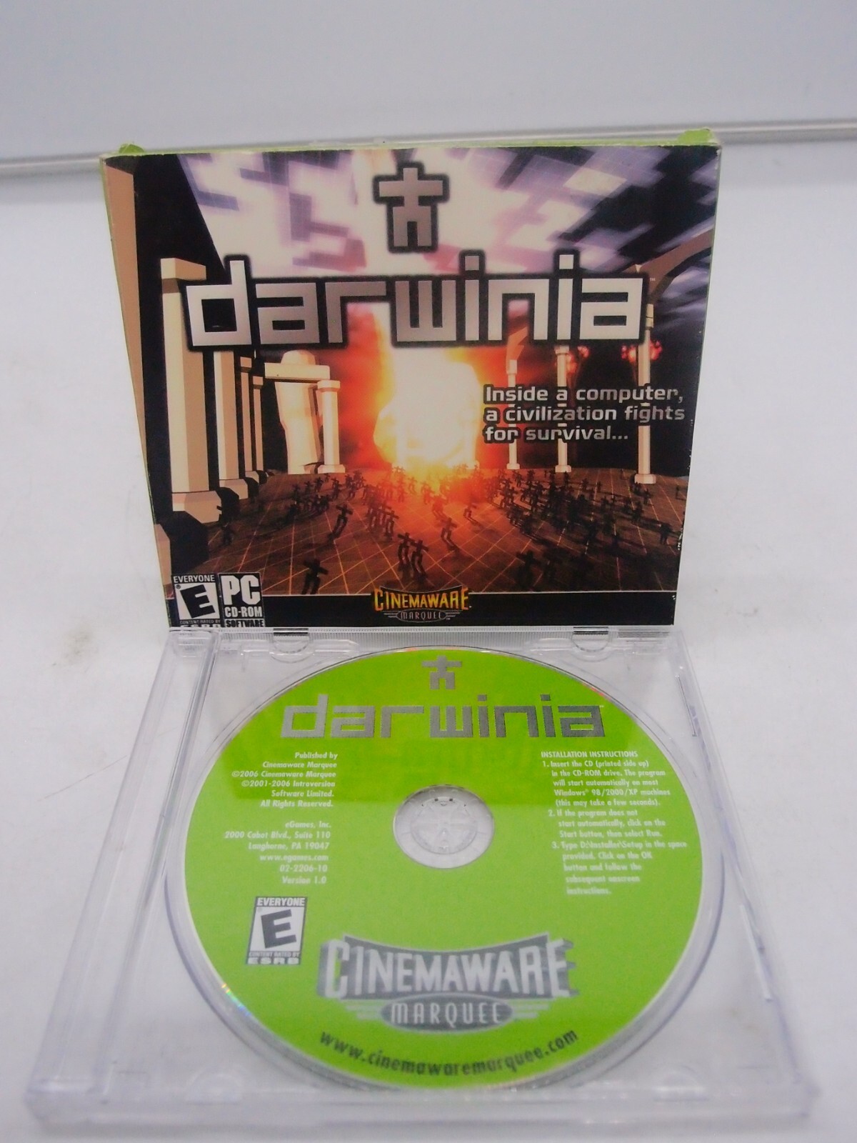 Darwinia (PC, 2006, Cinemaware Marquee)