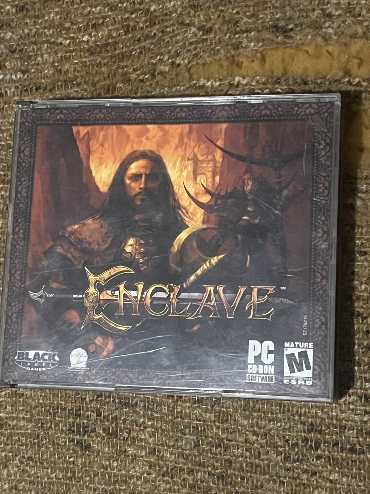 enclave pc game cd rom 2003 used but in good condition