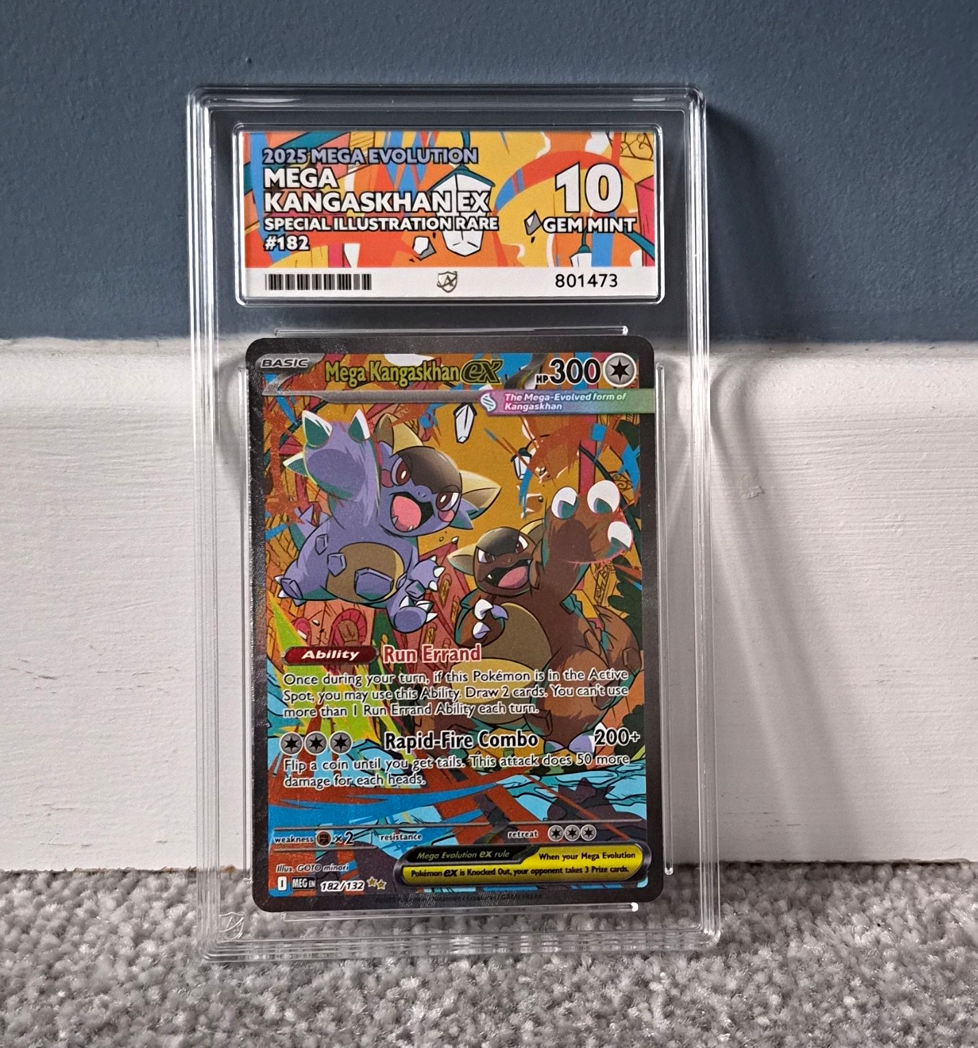 Pokémon TCG Mega Kangaskhan EX 182/132 2025 Mega Evolution SIR ACE 10