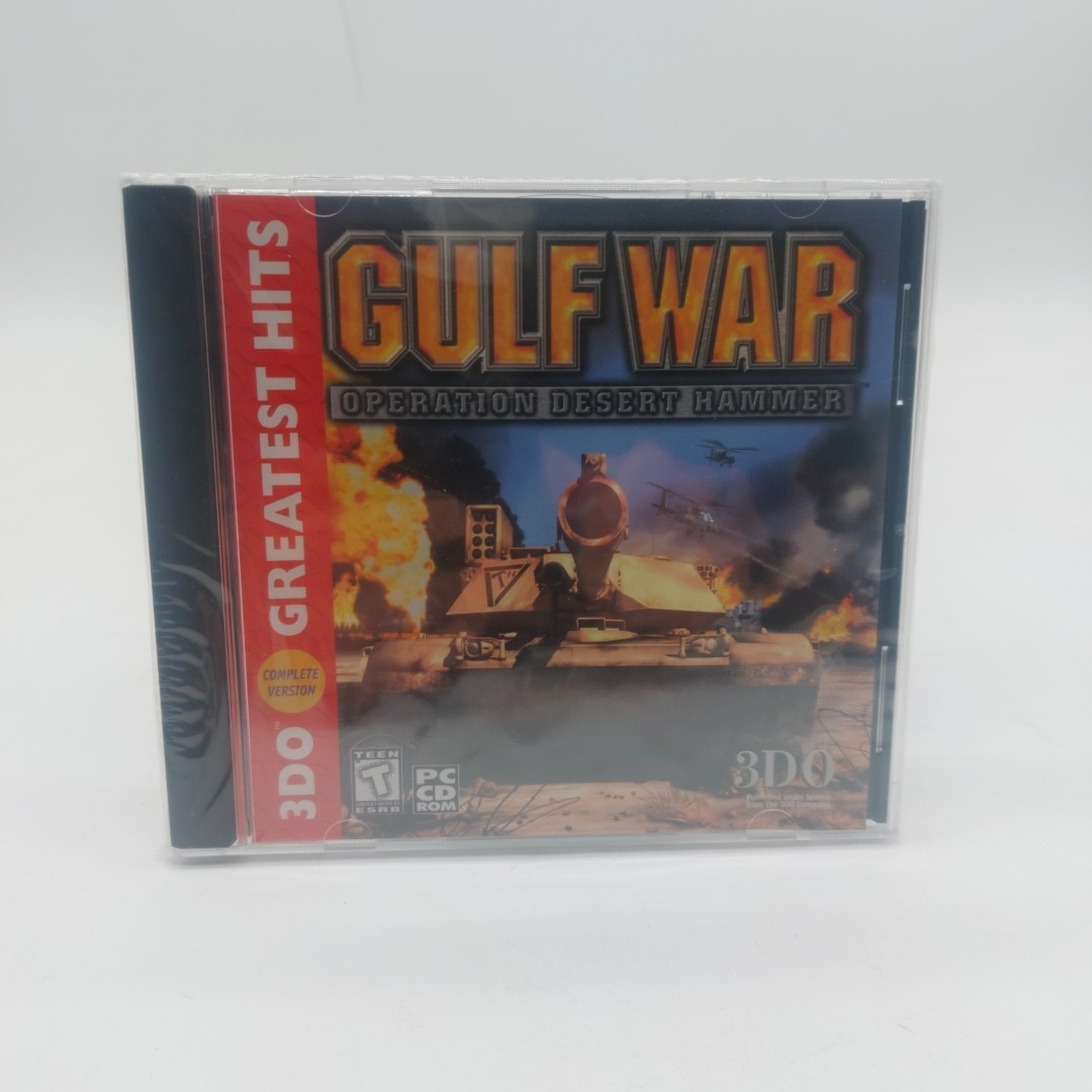 Gulf War Operation Desert Hammer New (Video Game, PC CD-ROM, 3DO, 1999) 