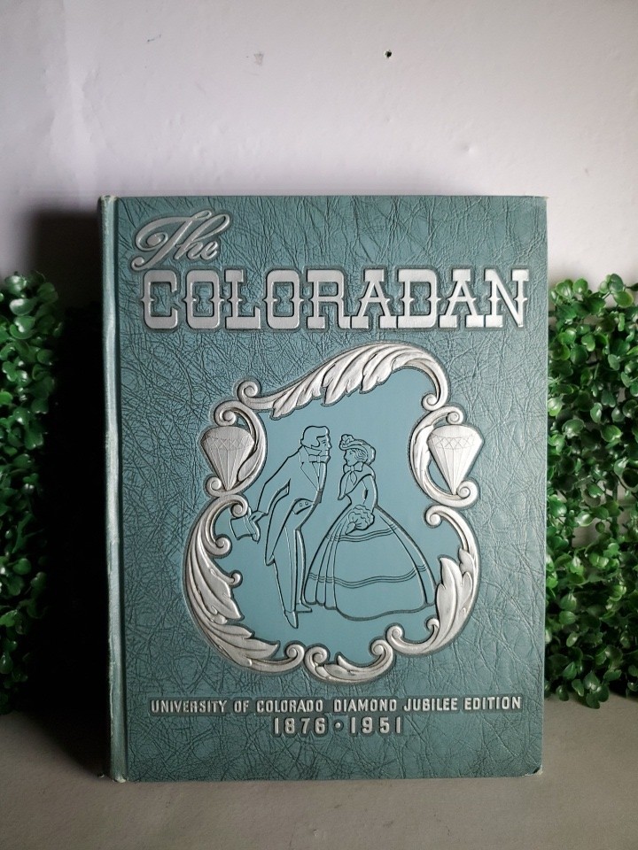 1951 University of Colorado The Coloradan Yearbook Volume 53 Boulder Colorado