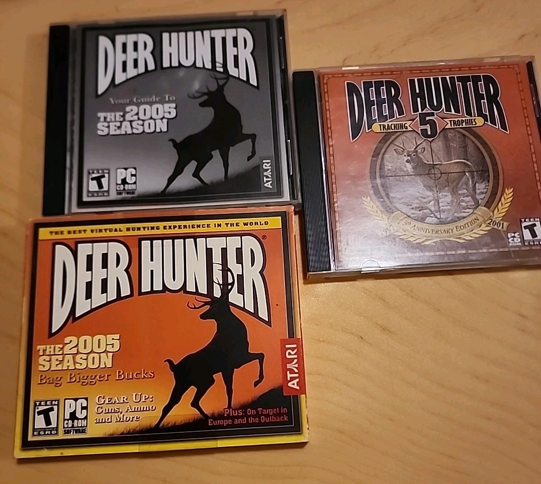 Deer Hunter The 2005 Season Jewel Case (PC) Plus Deer Hunter 5 Tracking Trophies