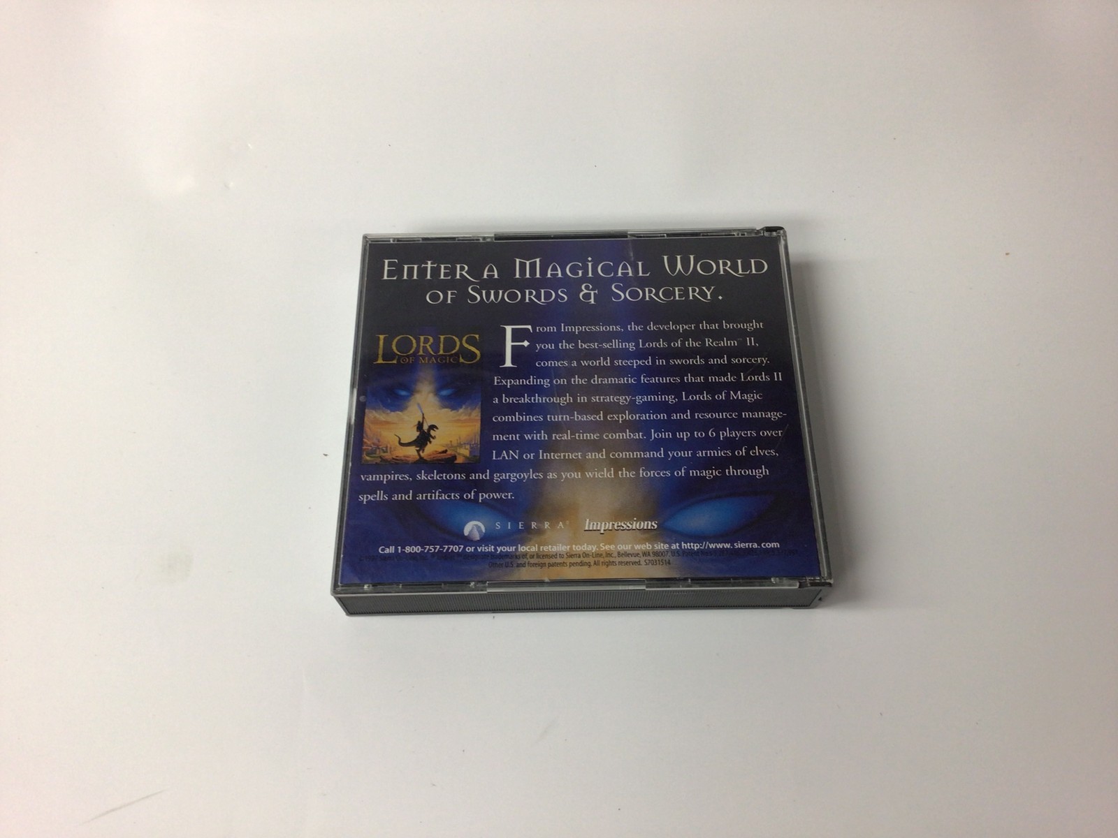 Lords Royal Collection PC CD-ROM Game Lords of the Realm II Lords of Magic