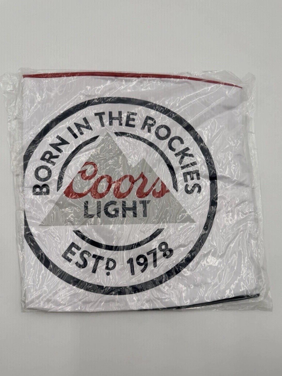 Inflatable Beach Ball 28” Large Born In The Rockies Coors Light Beer Sealed