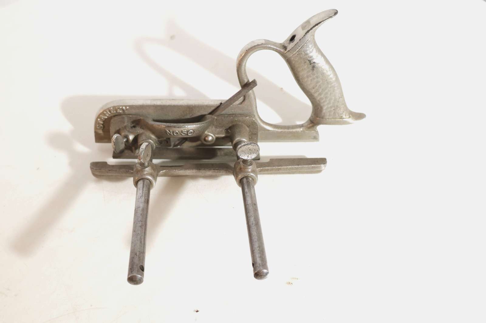 STANLEY # 50 COMBINATION PLANE WITH ONE CUTTER IN GREAT USED CONDITION MUST SEE