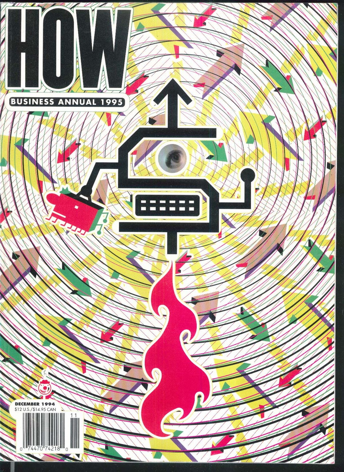 HOW Business Annual 1995 April Greiman Siobhan Keaney Coca-Cola ++ 12 1994