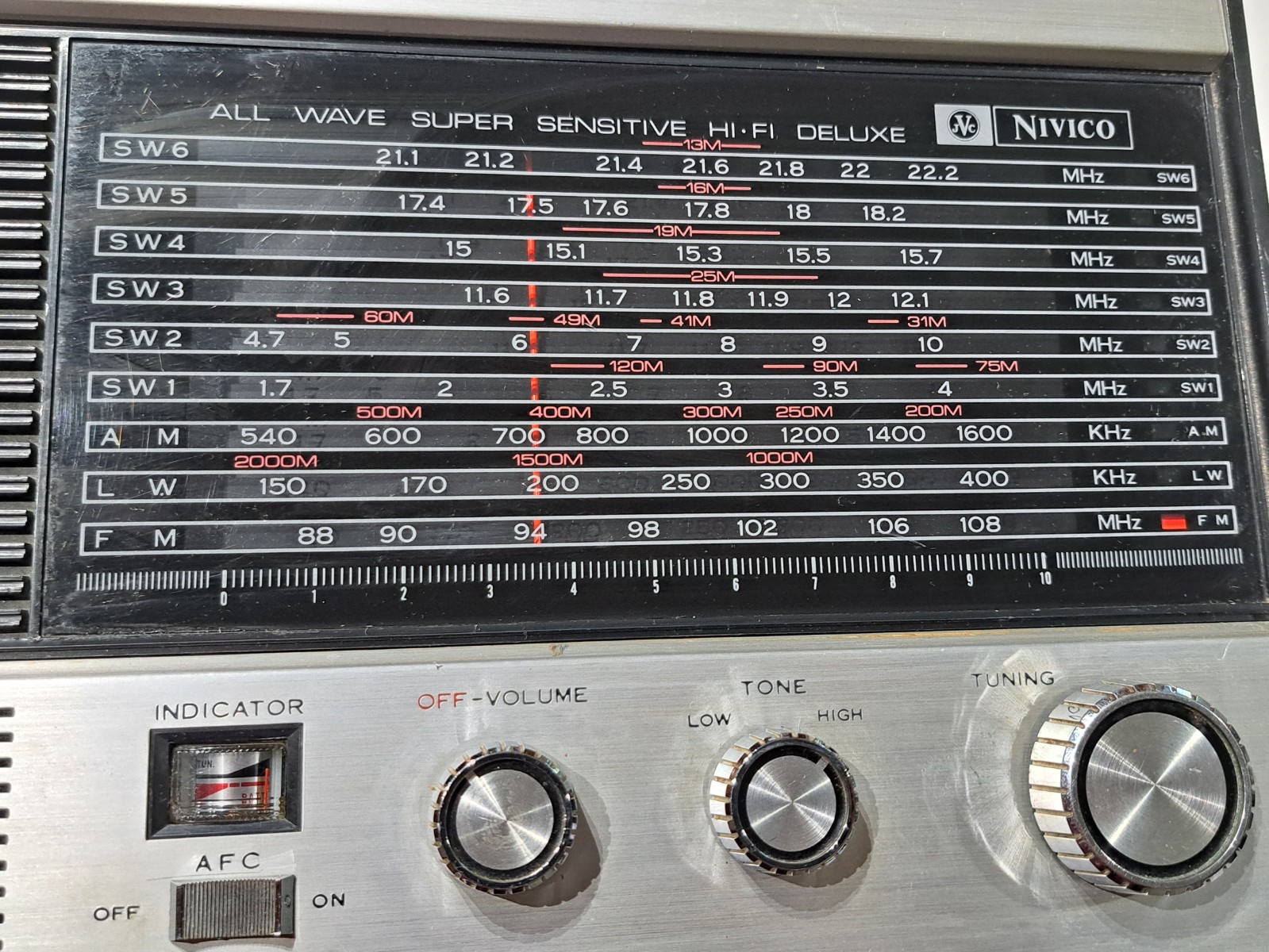 JVC Nivico Model 8500 Solid State 12-Transistor Radio, Owner’s Manual and more