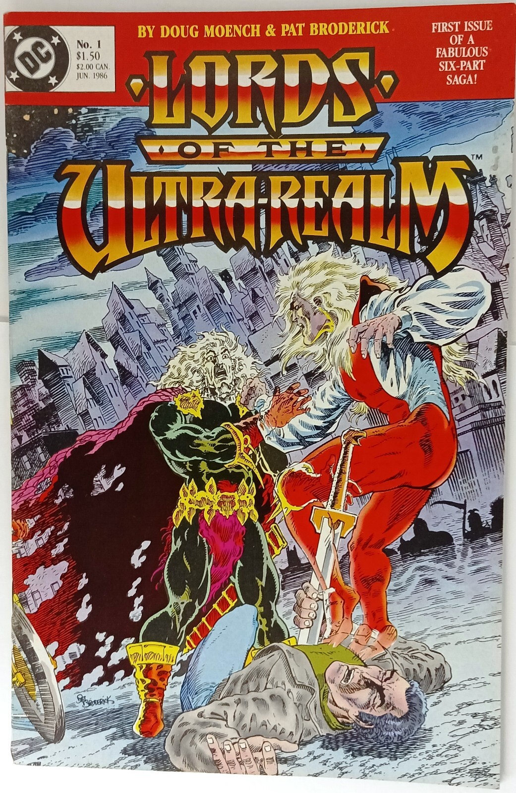 Lords of the Ultra-Realm #1 -6 and Special #1 DC Comics Complete Set 1986 VF