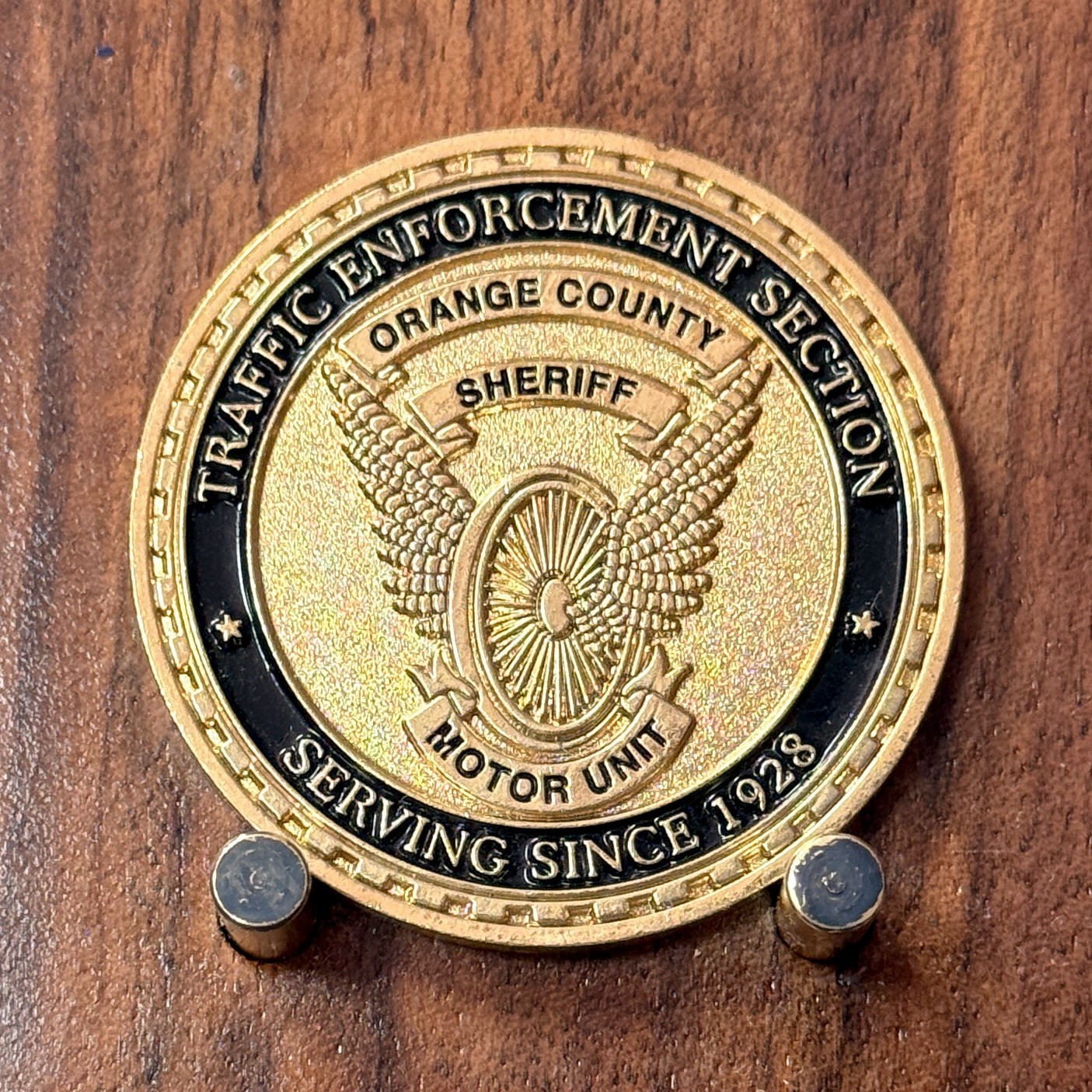 Orange County Sheriff Traffic Enforcement Motor Unit Challenge Coin  M#27