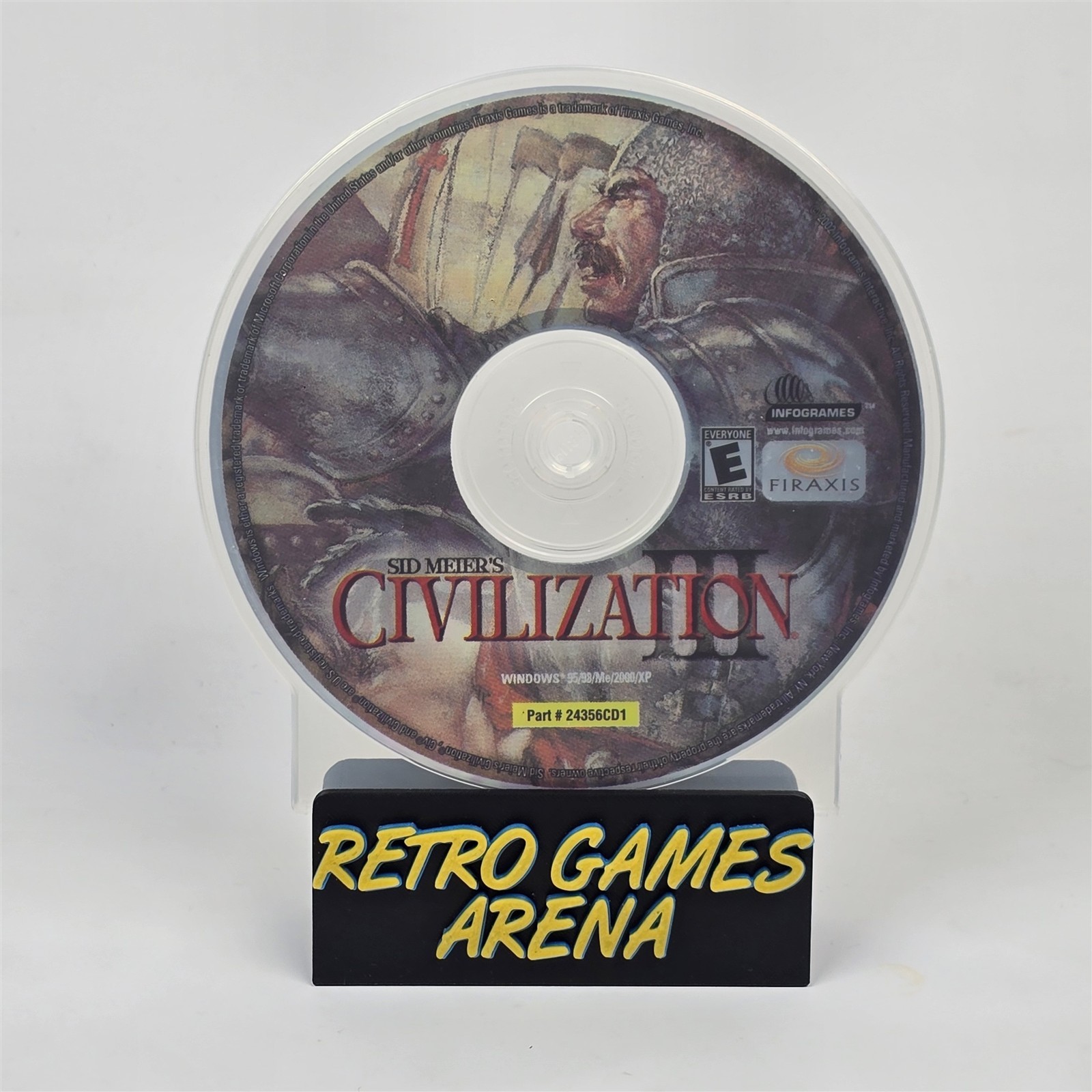 Civilization III 3 (PC CD-ROM) Disc