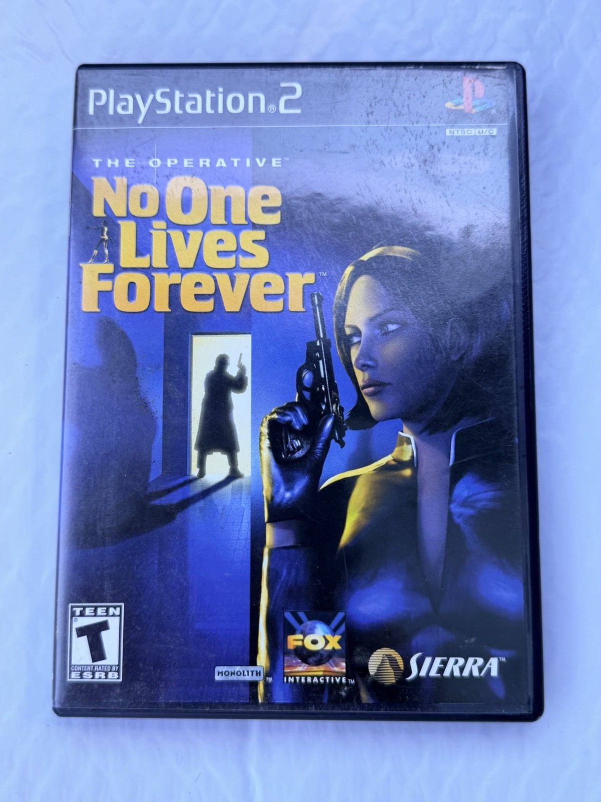 The Operative: No One Lives Forever - (PS2, 2002) Game & Case NO Manual TESTED