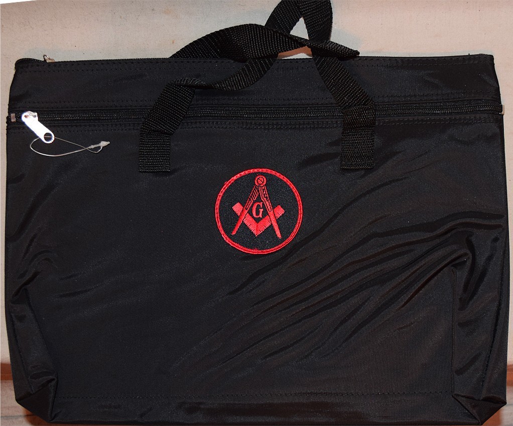 -NOS- 1990's -MASONIC/FREEMASONRY- Vintage Deadstock Briefcase Bag