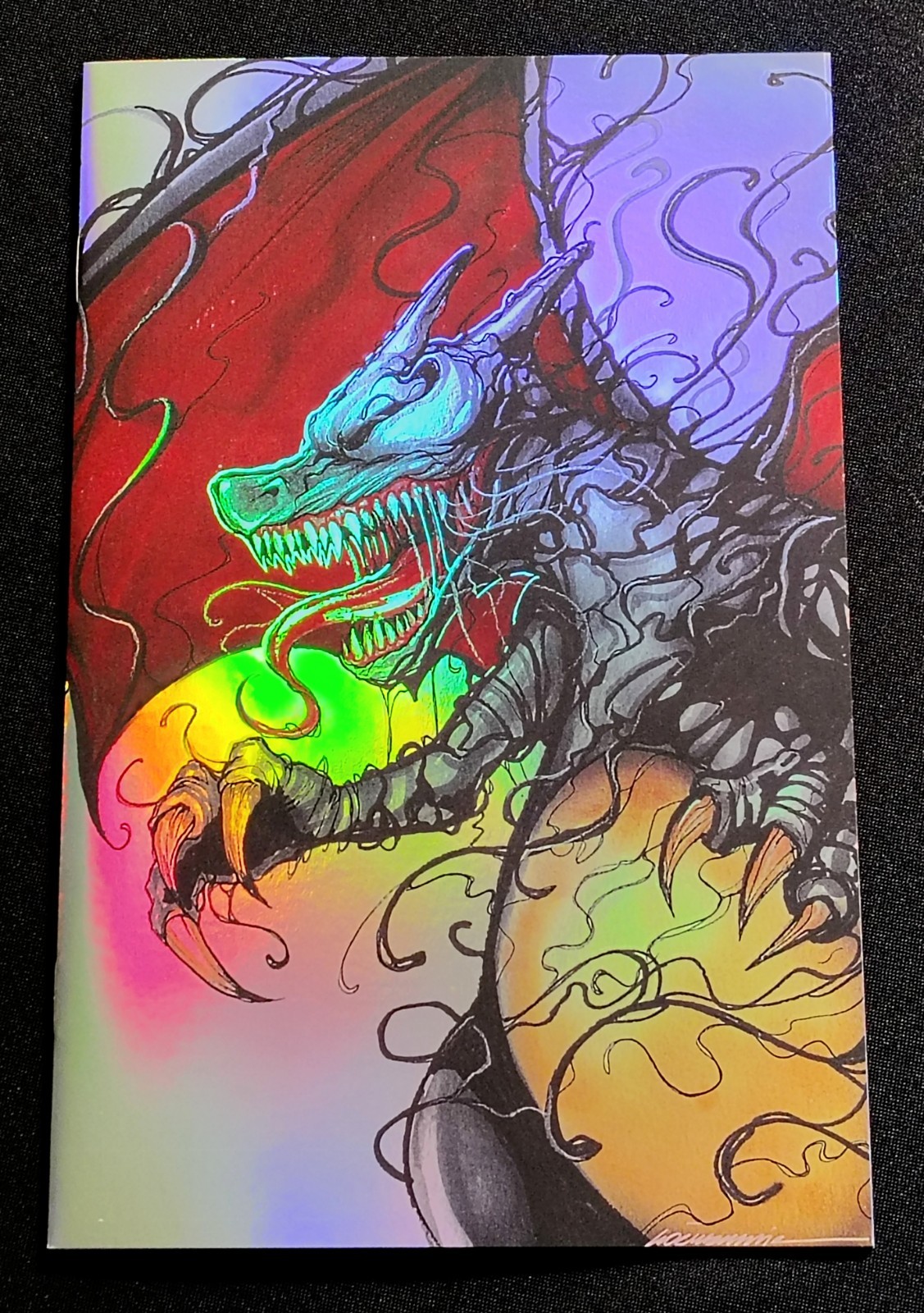 Rare Artist Alley Multiverse Saga Gorkem Demir Venomized Charizard Foil Variant