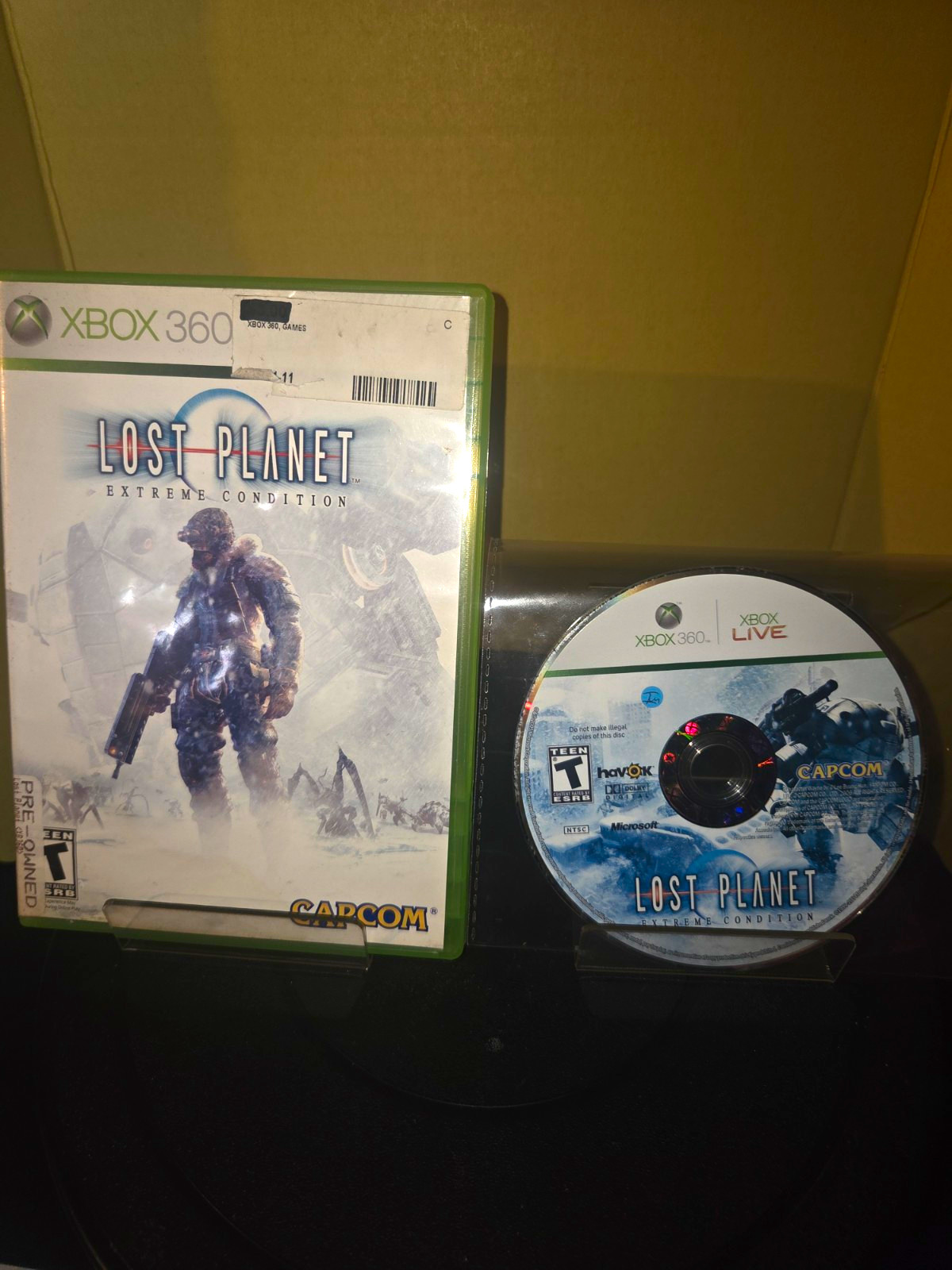 Lost Planet: Extreme Condition (Microsoft Xbox 360, 2007) TESTED & WORKS Lt60-B3