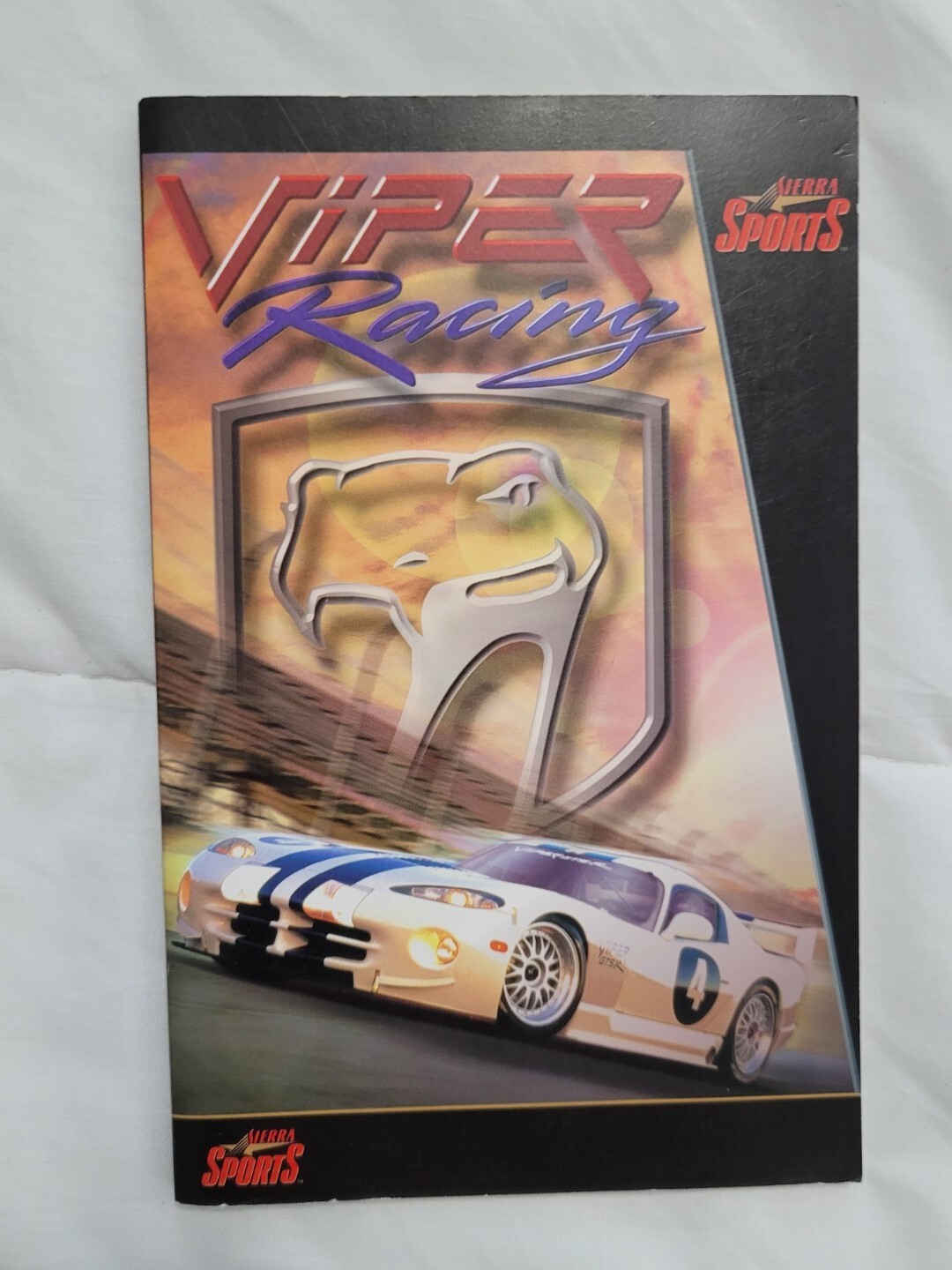 Dodge Viper Racing Game Manual Only GTS First Gen