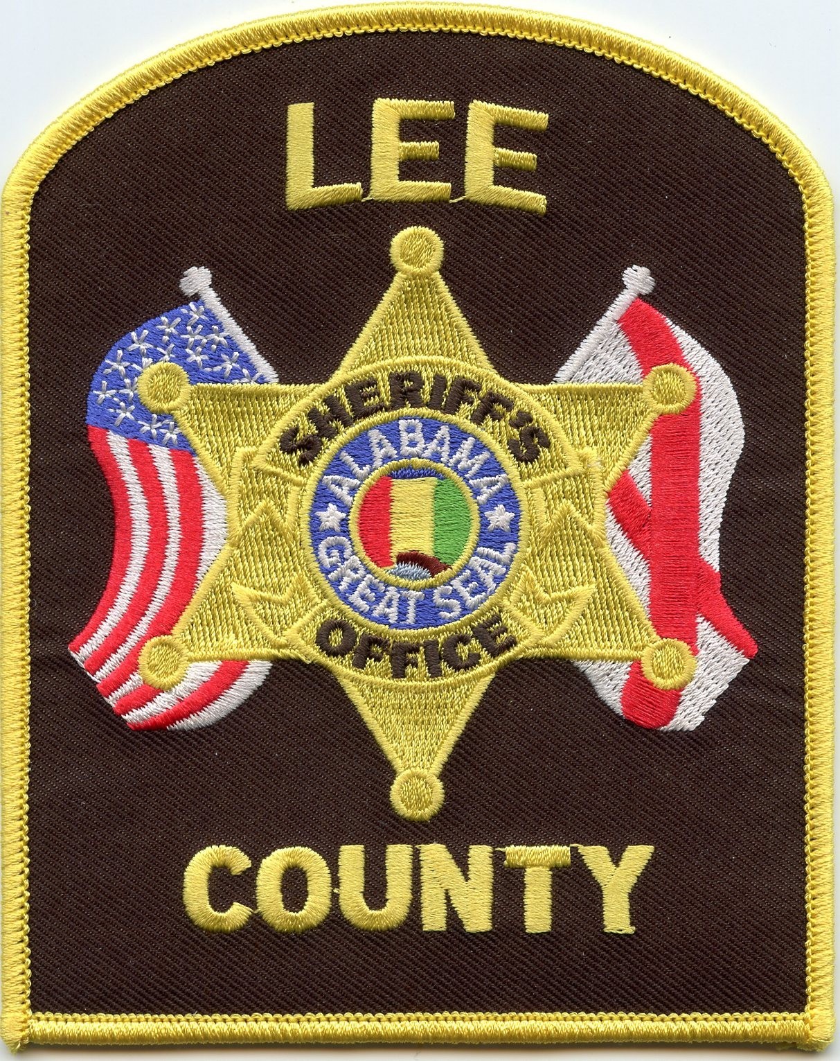 LEE COUNTY ALABAMA SHERIFF POLICE PATCH
