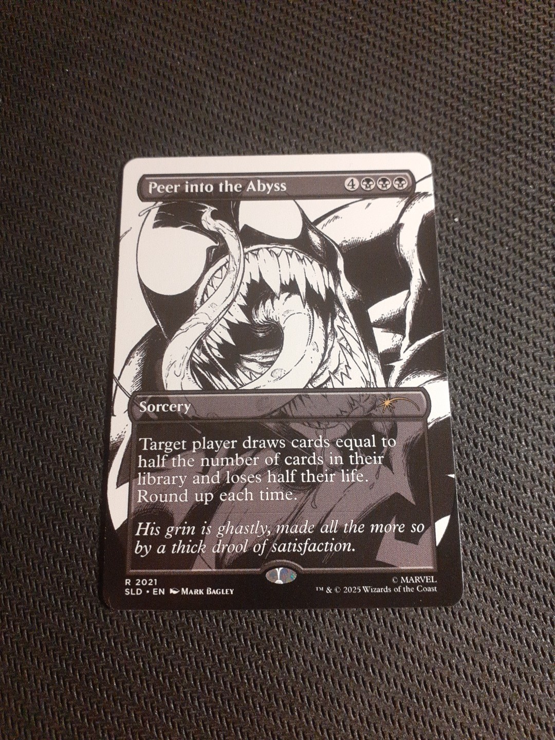 1x Peer into the Abyss (2021) - NM-Mint, English Secret Lair MTG Magic