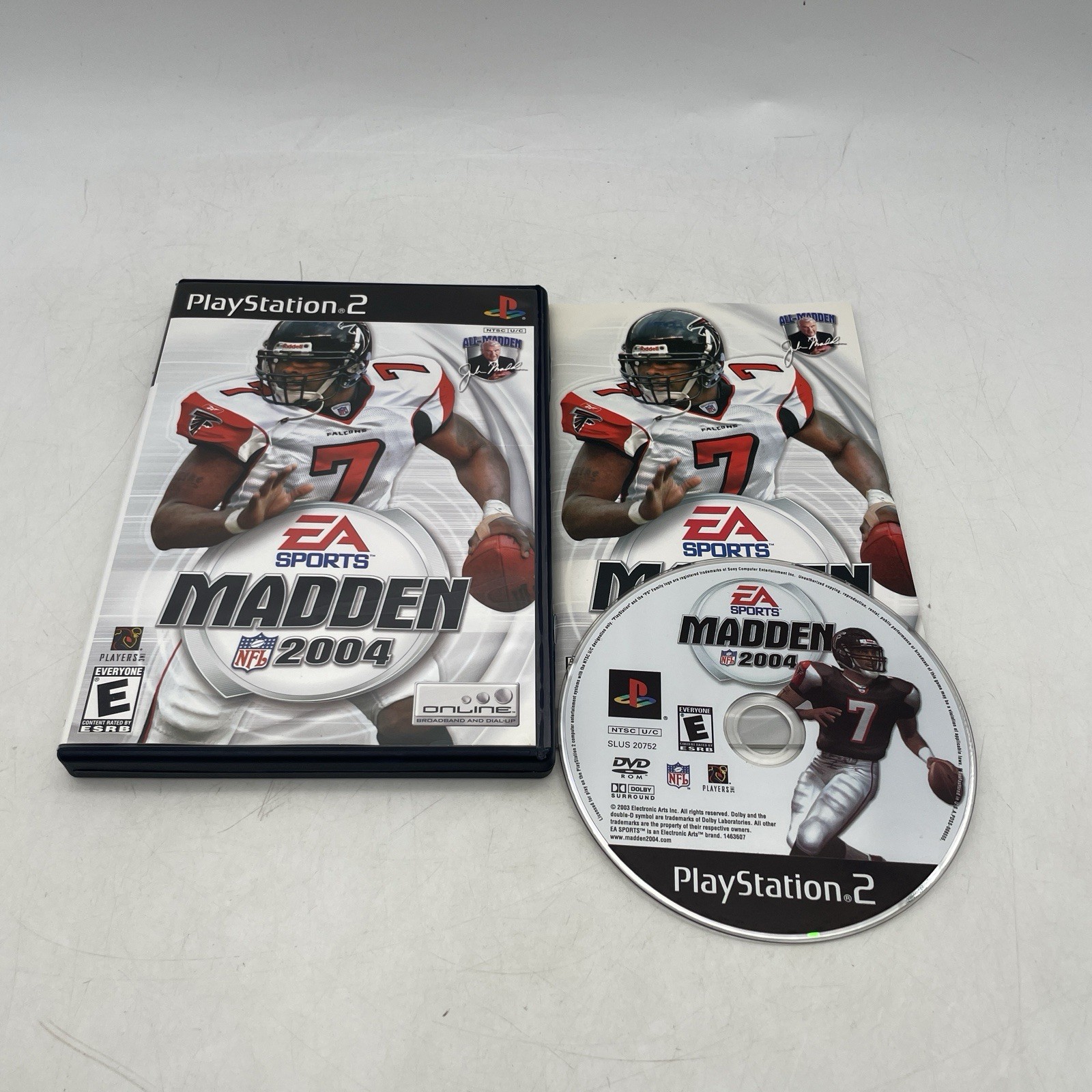 Madden NFL 2004 PS2 PlayStation 2 Complete w/ Manual CIB Tested