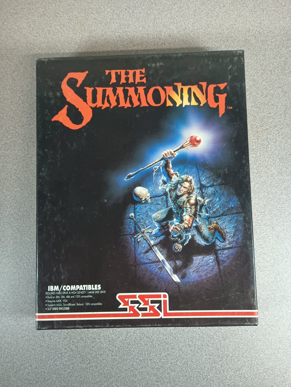 The Summoning: PC Video Game Big Box (1992) SSI
