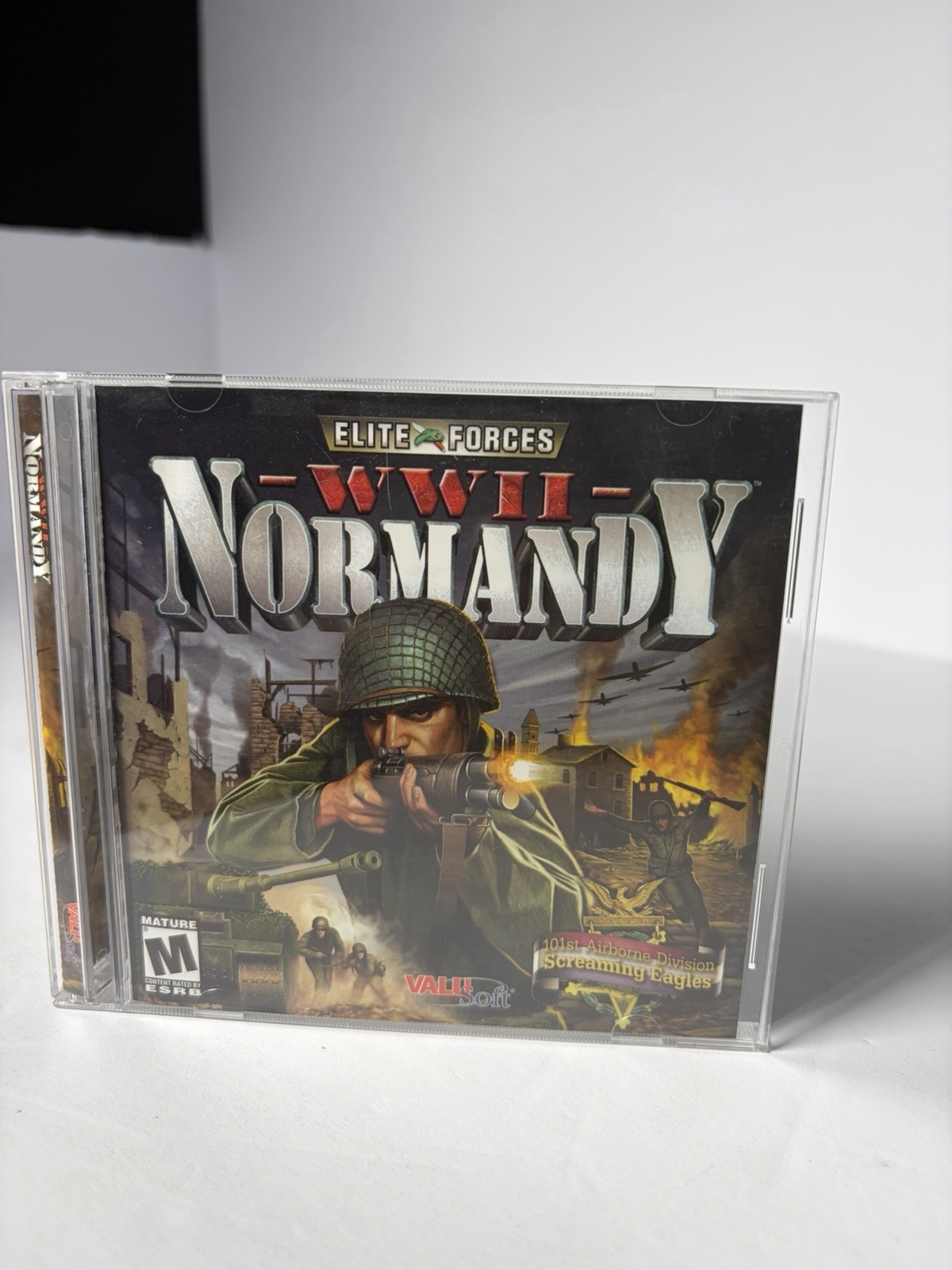 ValuSoft Elite Forces: WWII Normandy PC CD-ROM (2001) ESRB M Jewel Case