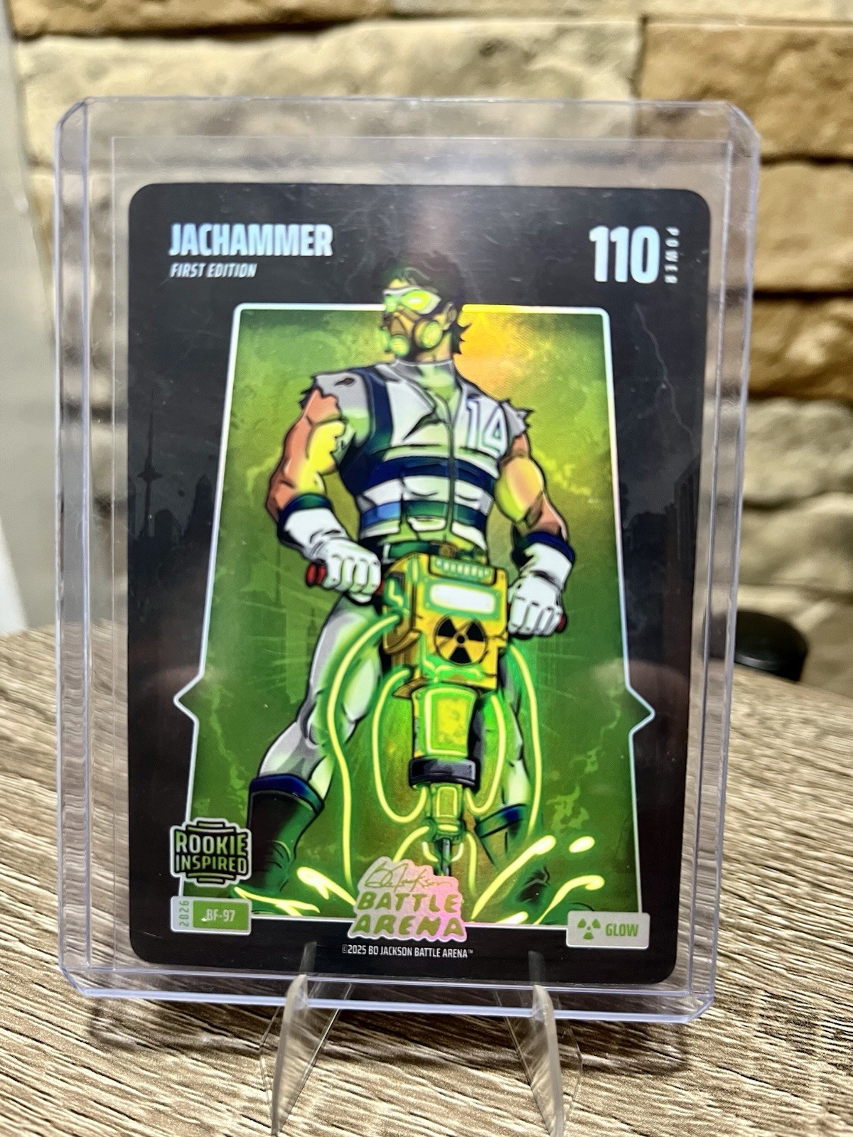 Bo Jackson Battle Arena First Edition Rookie Glow Jachammer Jac Caglianone 🔥