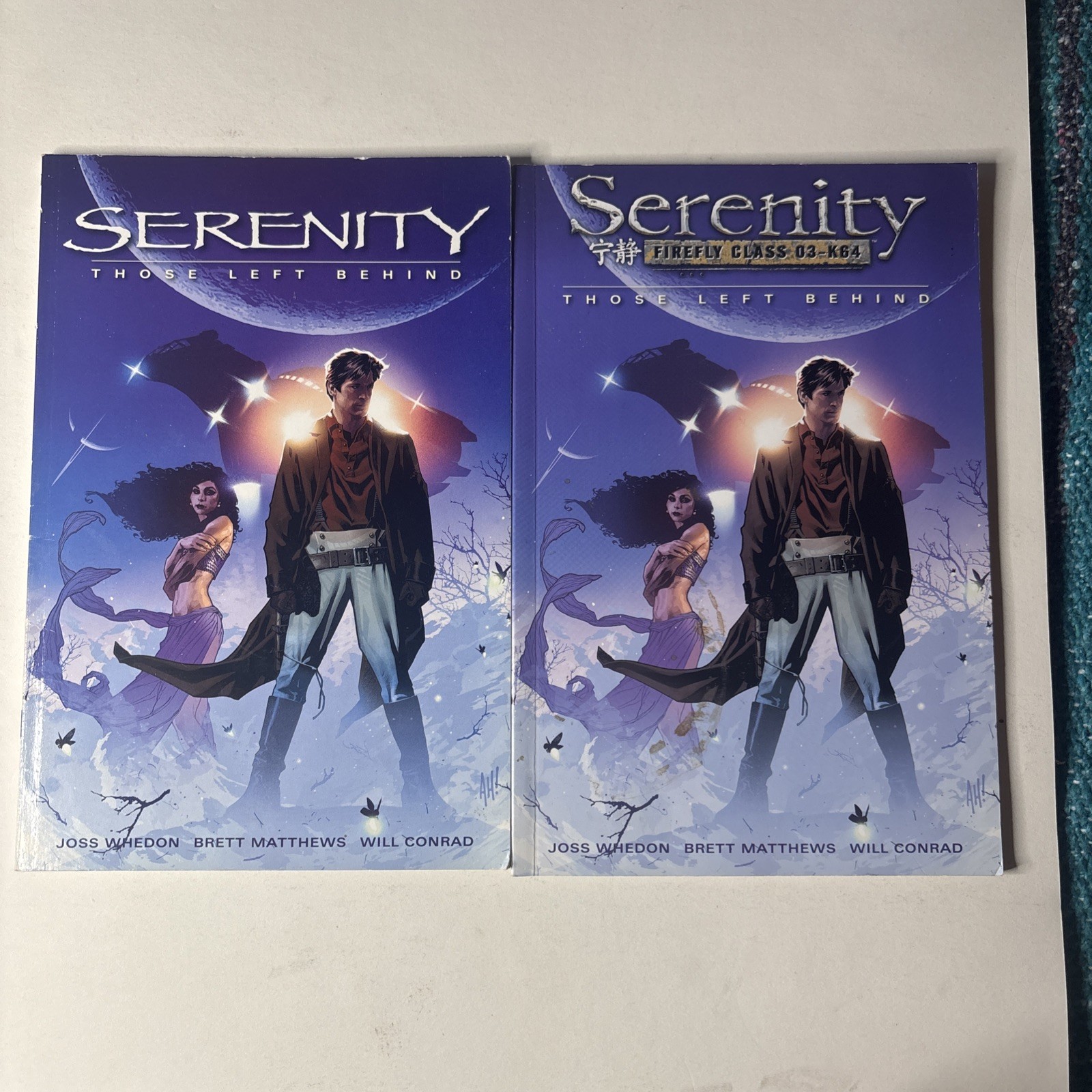 Dark Horse SERENITY: THOSE LEFT BEHIND Firefly 2006 TPB comic 1st print