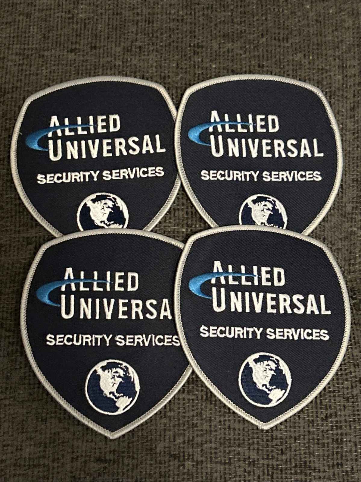 Allied Universal Security Shoulder Patches Lot of 4