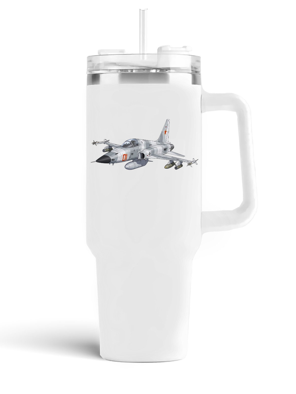 Northrop F-5E Tiger II Stainless Steel Quencher Tumbler  40oz.