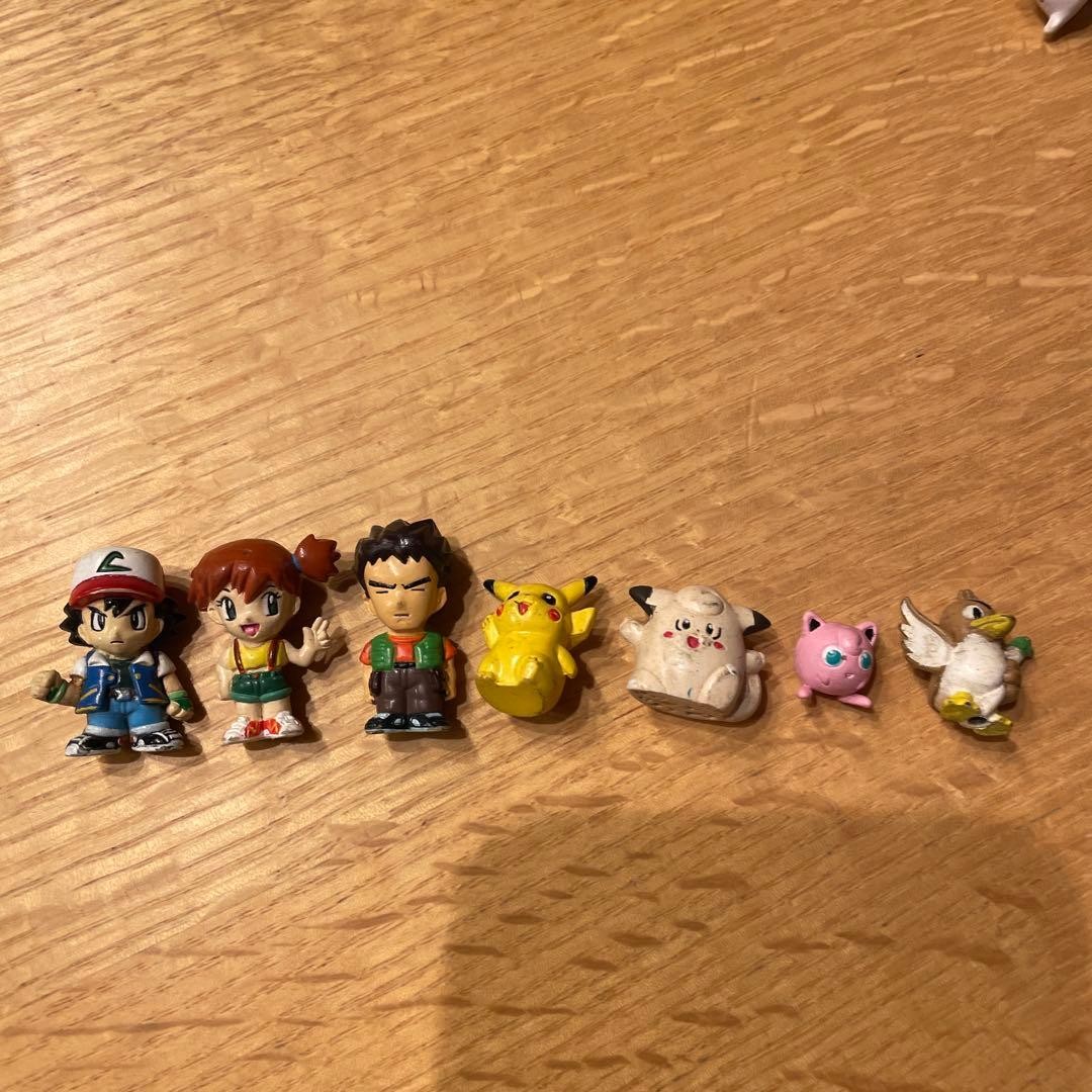 TOMY Pokemon Chibi Poke House 7pc Set Collectible 15+ Used