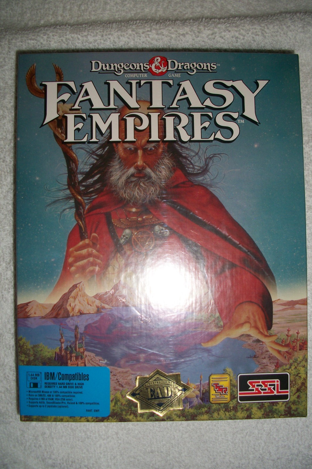 DUNGEONS & DRAGONS FANTASY EMPIRES NEW FACTORY SEALED 3.5